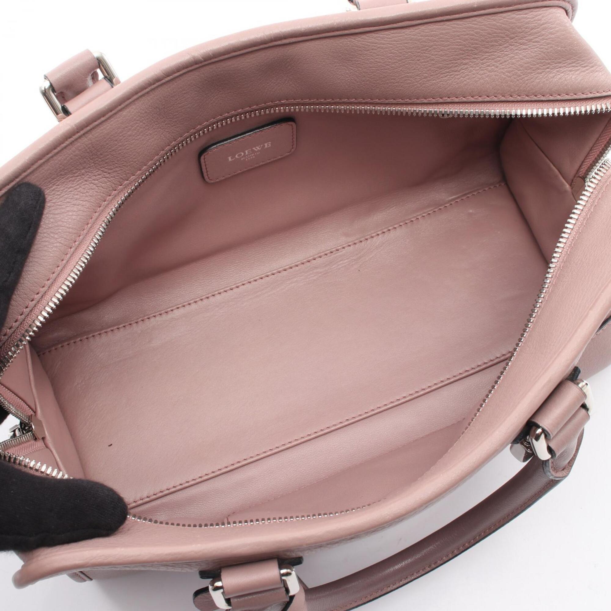 Loewe Pink Leather Handbag (Pre-Owned)