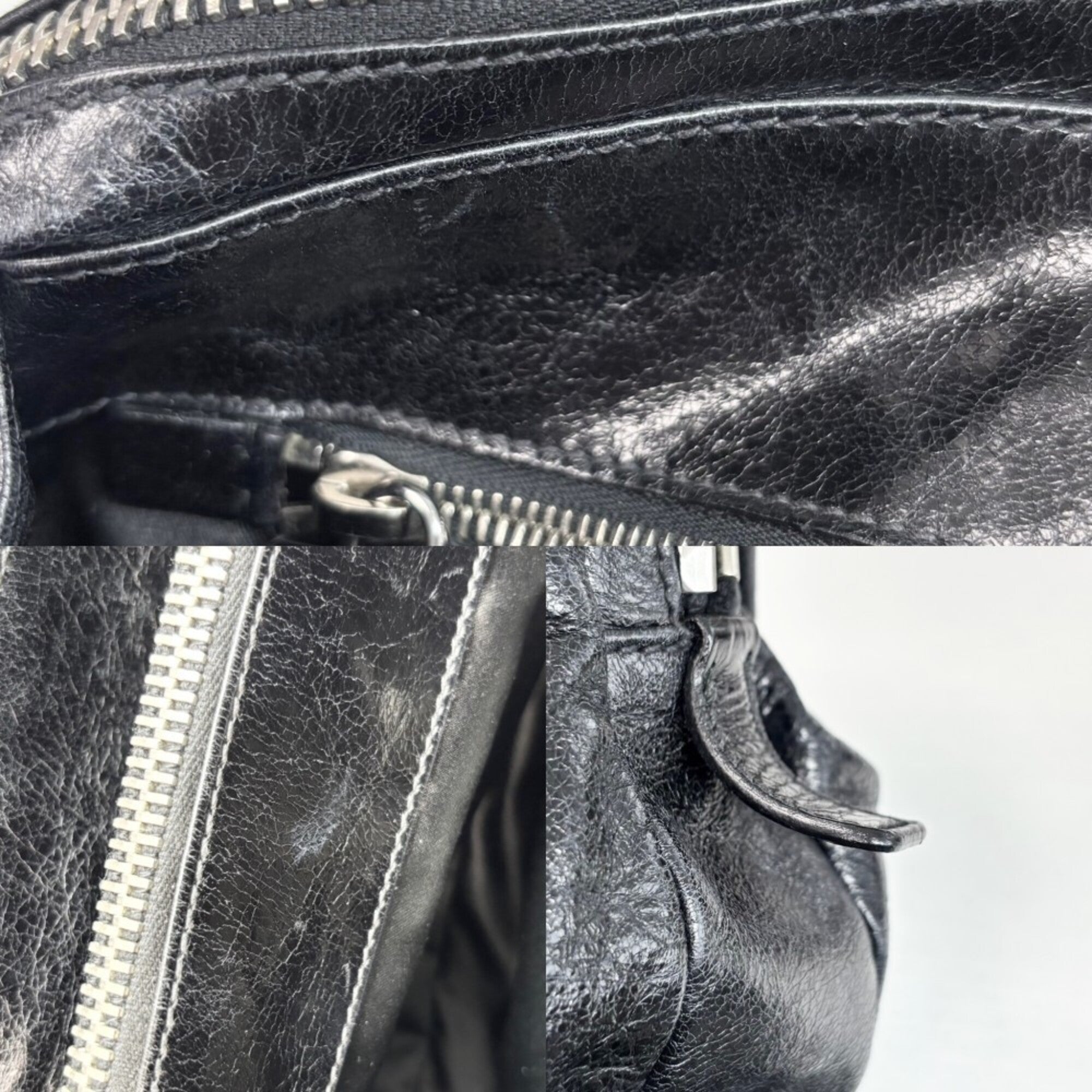Miu Miu Black Leather Handbag (Pre-Owned)