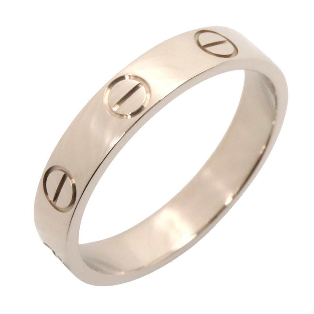 Cartier Silver White Gold (18K) Band Ring (Pre-Owned)