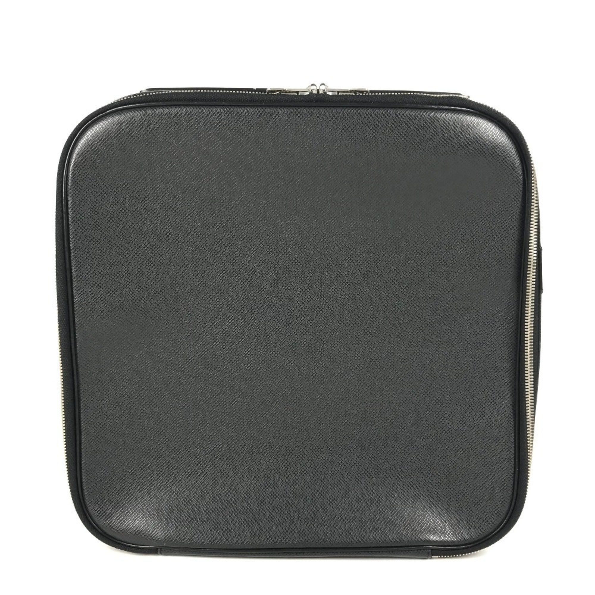 Louis Vuitton Taiga Ardoise Black Taiga Leather Briefcase Handbag Shoulder Bag (Pre-Owned)