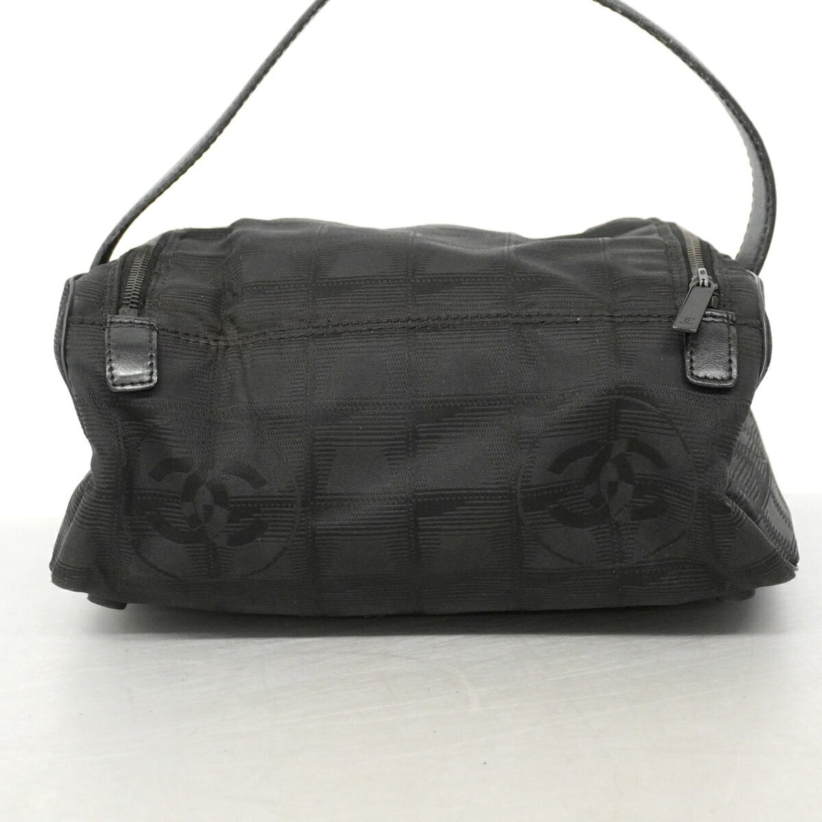 Chanel Black Nylon Vanity Bag (Pre-Owned)