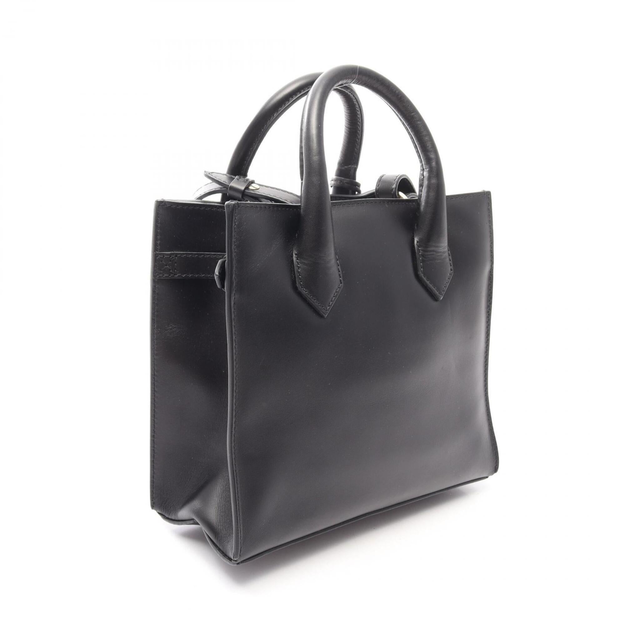 Balenciaga Black Leather Handbag (Pre-Owned)