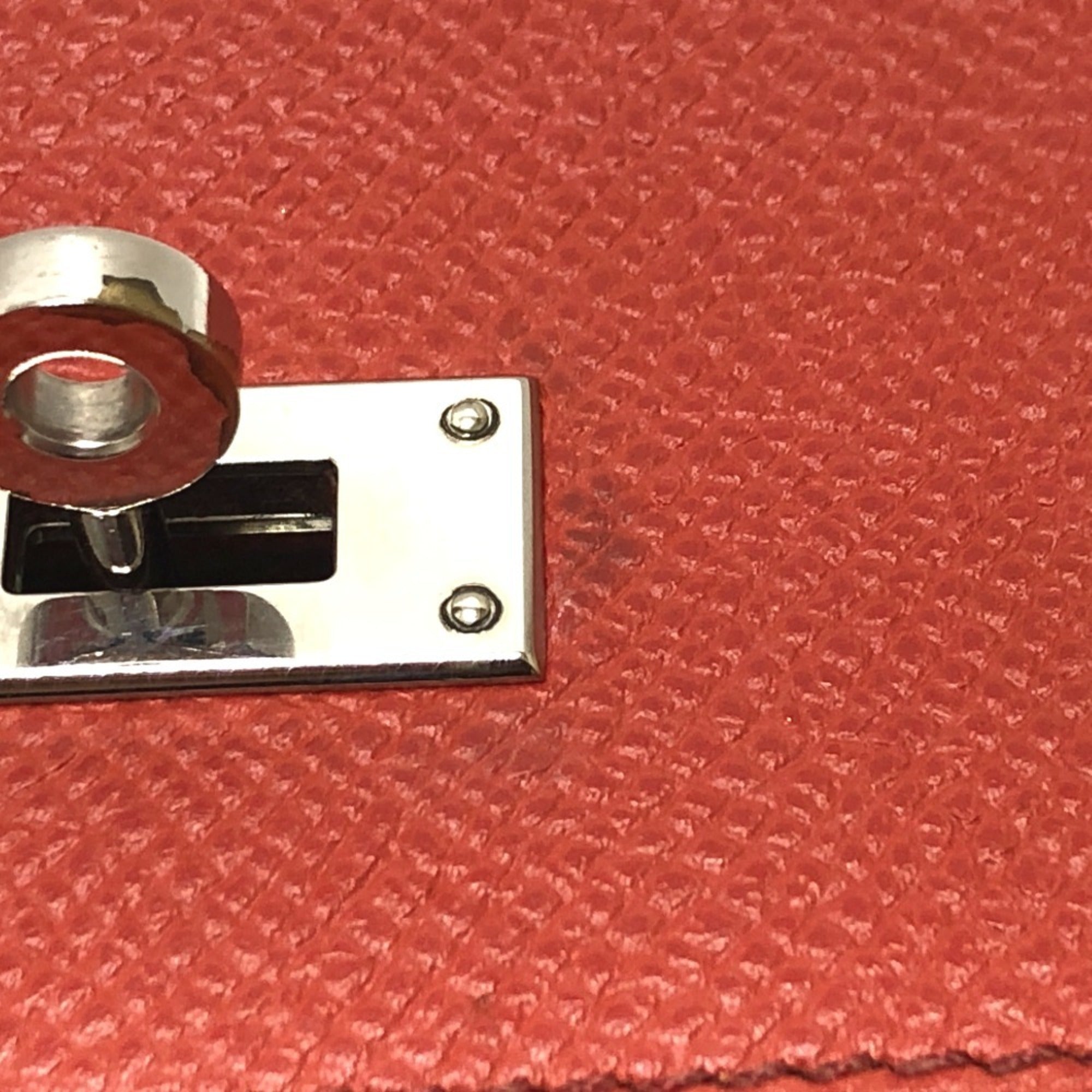 Hermes Pink Epsom Leather Long Wallet (Bi-Fold) (Pre-Owned)