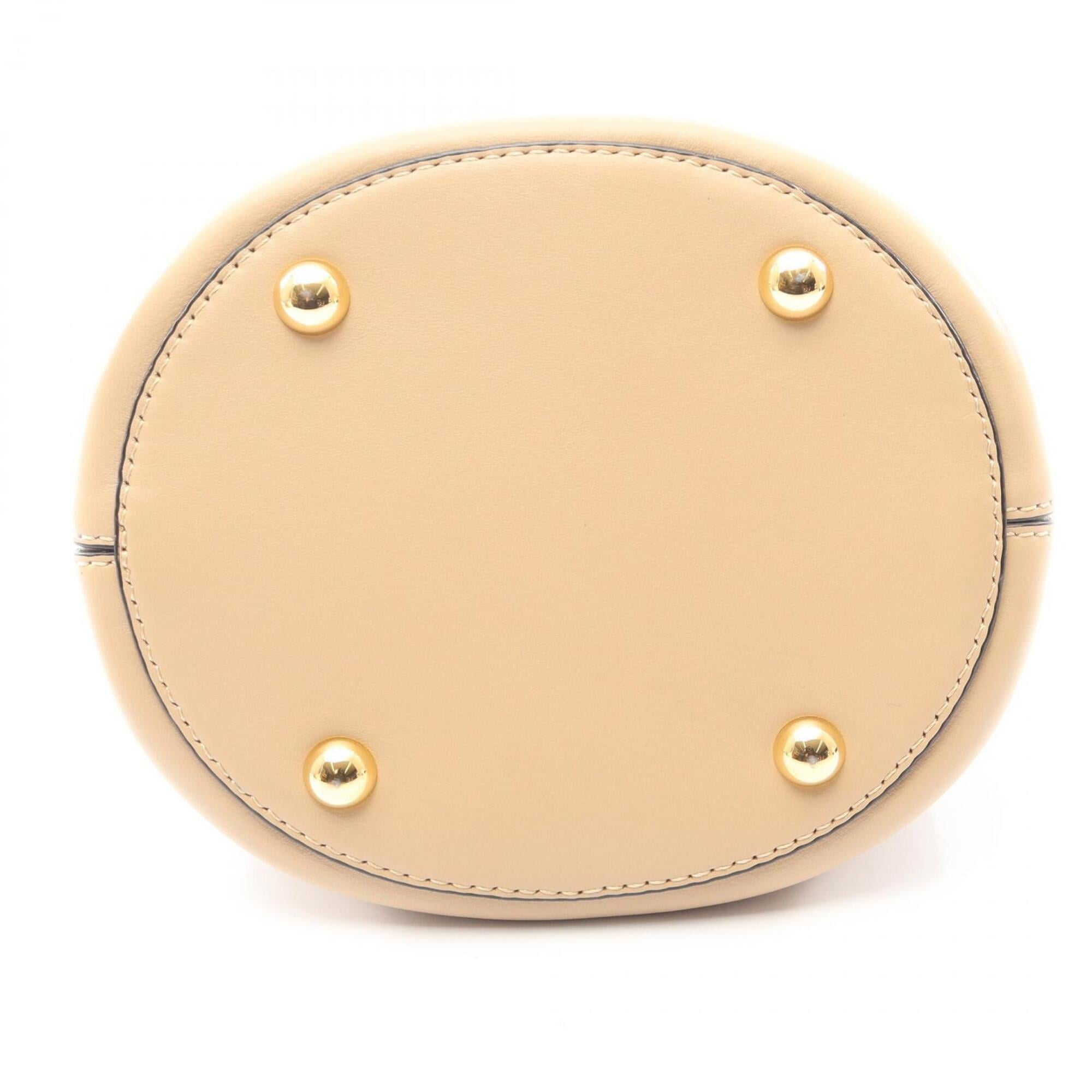 Marni Beige Leather Handbag (Pre-Owned)