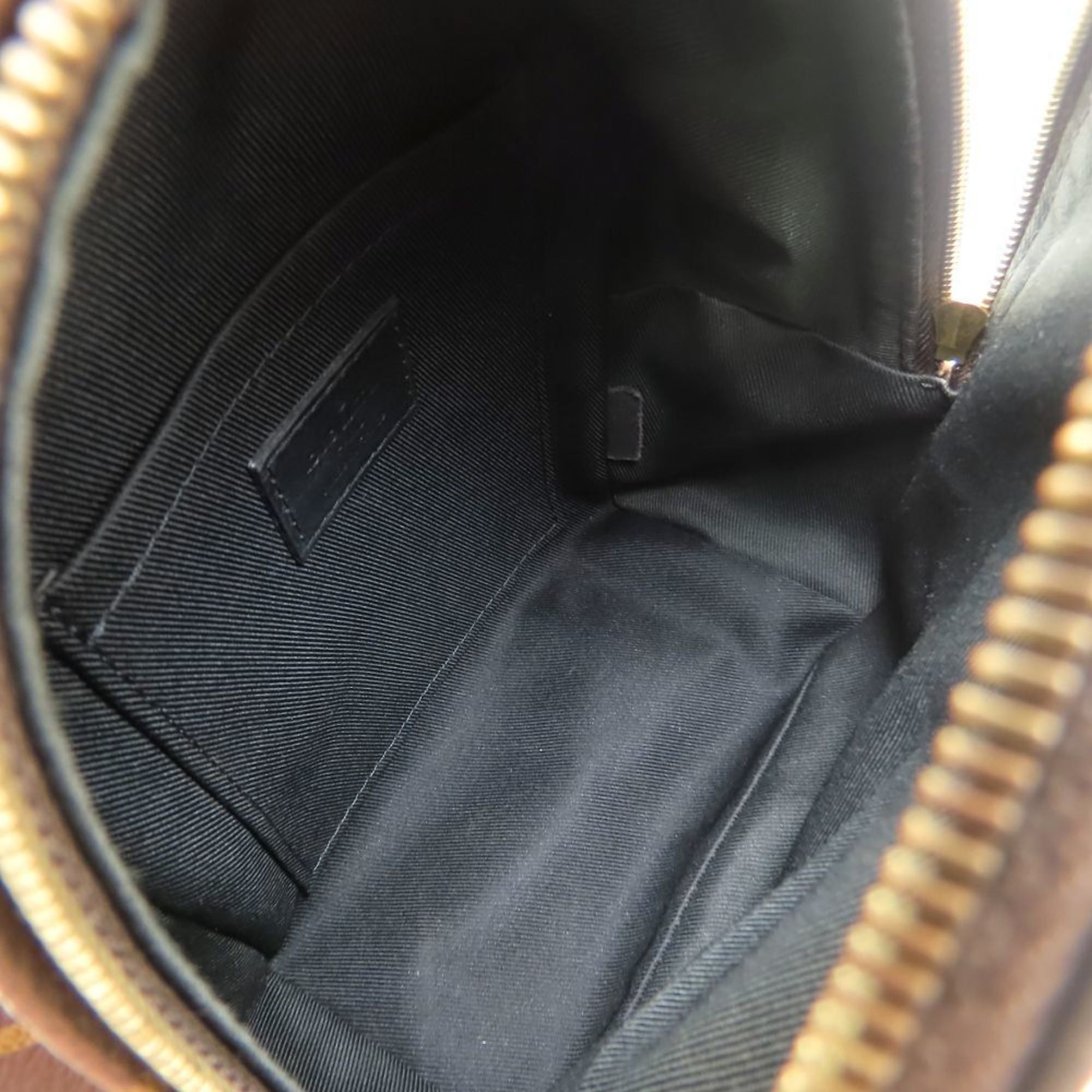 Louis Vuitton Monogram Brown Canvas Backpack (Pre-Owned)