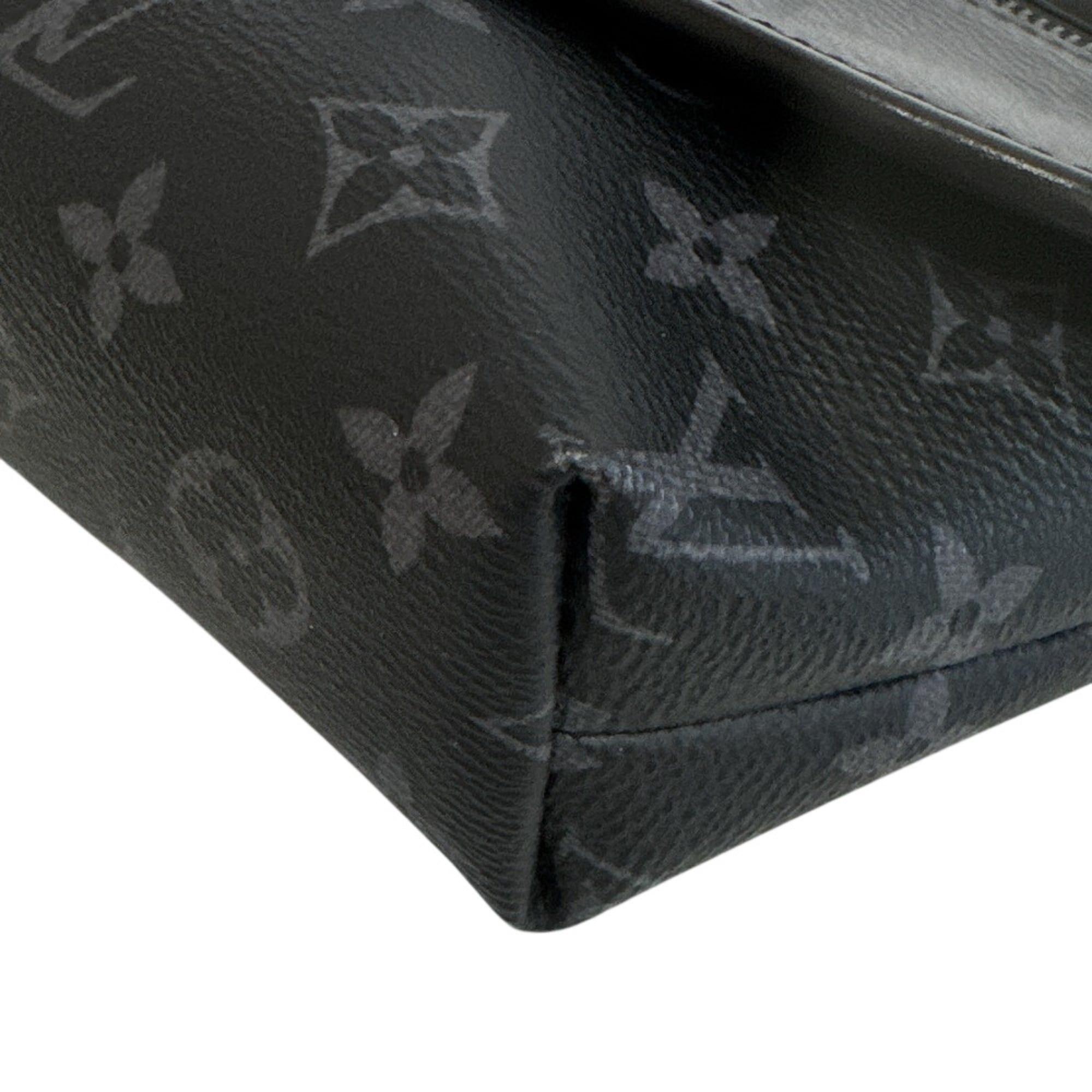 Louis Vuitton Black Monogram Eclipse Monogram Eclipse Pochette Shoulder Bag (Pre-Owned)