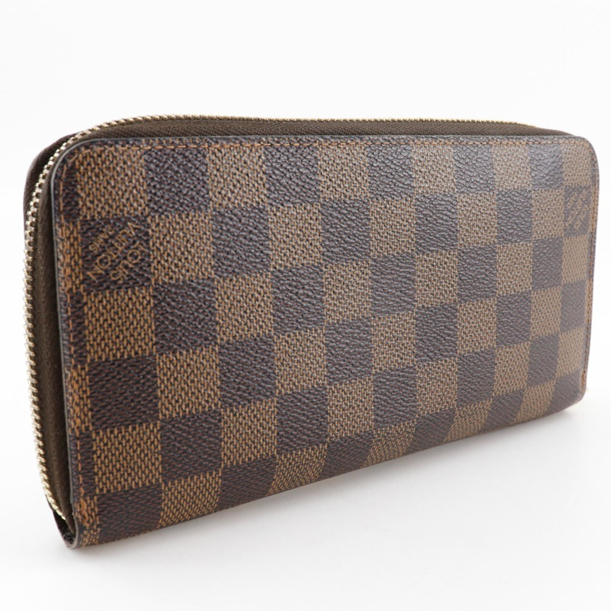 Louis Vuitton Brown Damier Canvas Long Wallet (Bi-Fold) (Pre-Owned)