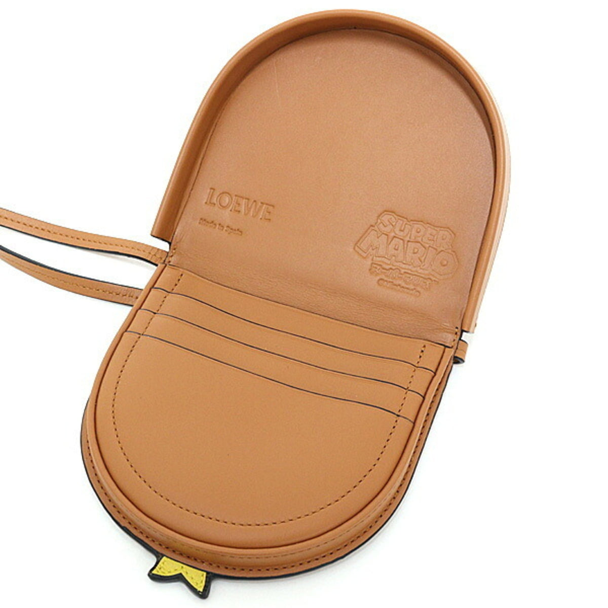 Loewe Brown Leather Pouch Shoulder Bag (Pre-Owned)