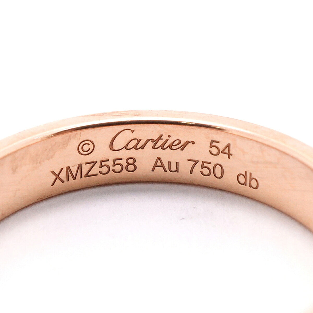 Cartier Pink Gold (18K) Band Ring (Pre-Owned)