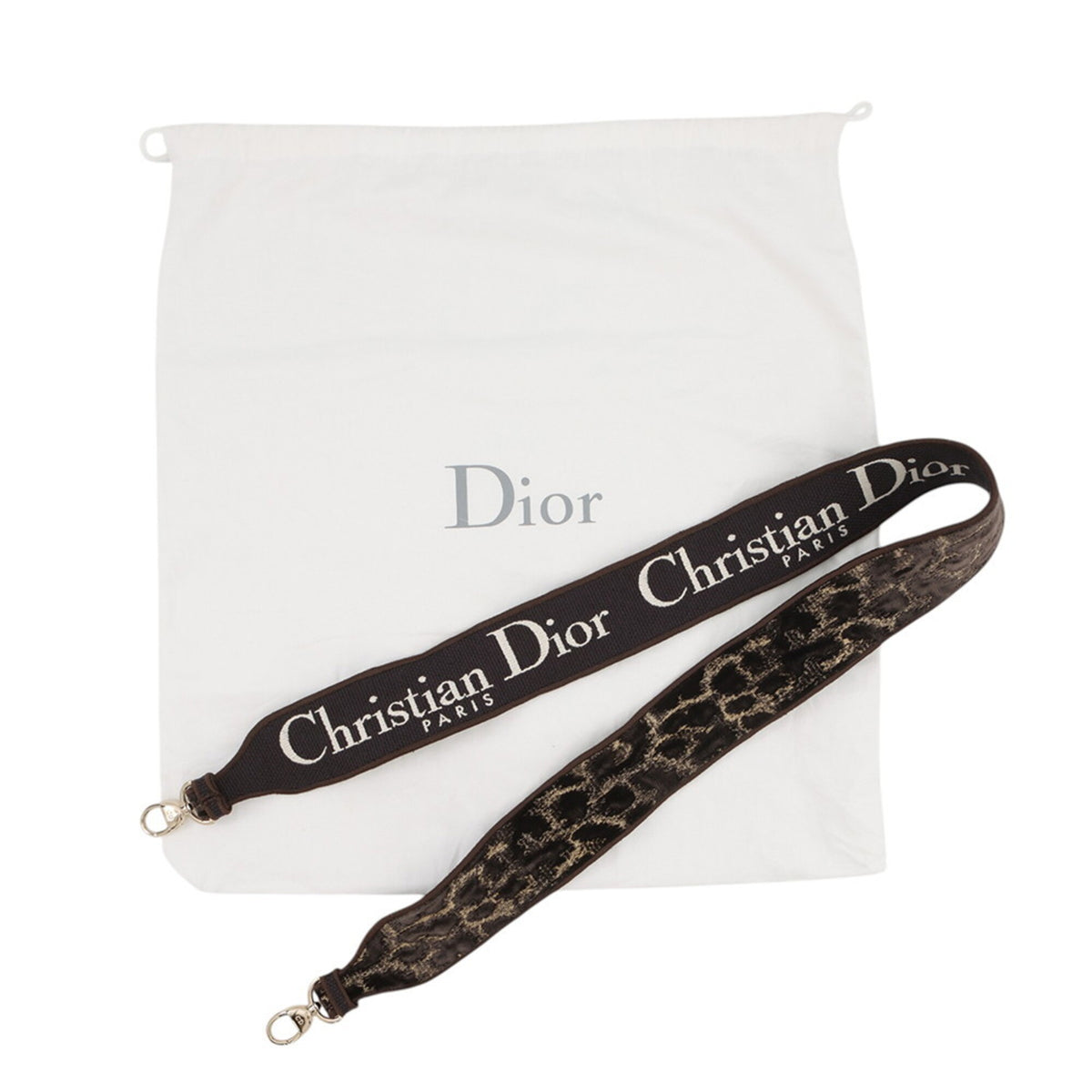 Christian Dior Brown Champagne Gold Multi-Color Velvet Handbag (Pre-Owned)