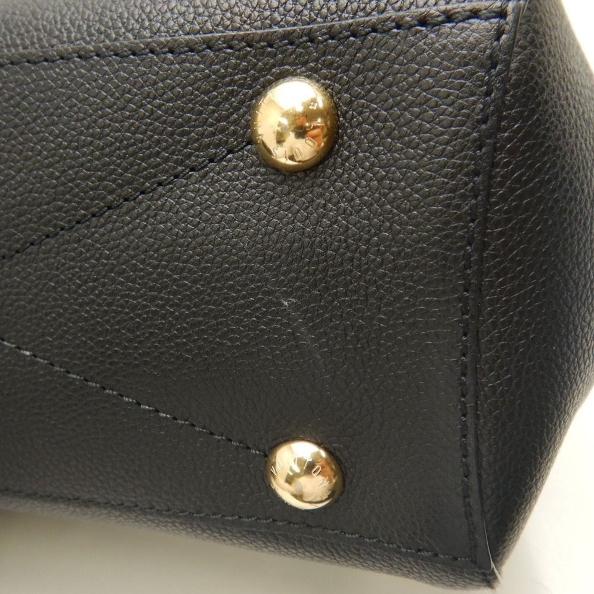 Louis Vuitton Monogram Noir Monogram Empreinte Handbag (Pre-Owned)