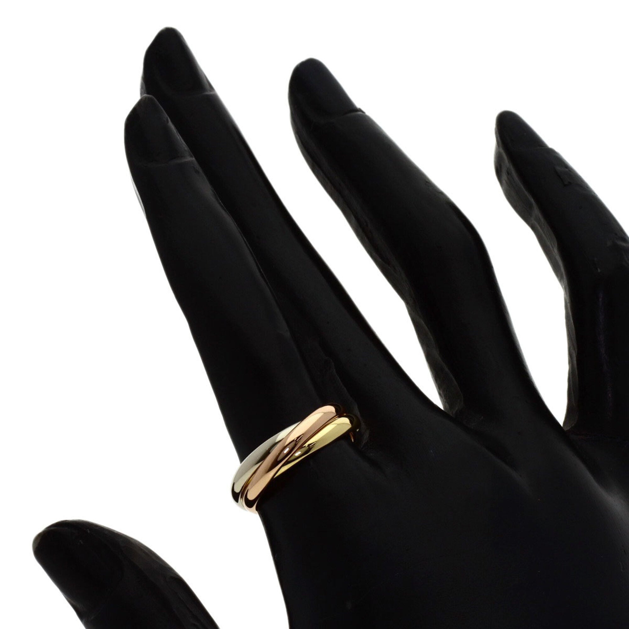 Cartier Yellow Gold (18K) Pink Gold (18K) White Gold (18K) Band Ring (Pre-Owned)