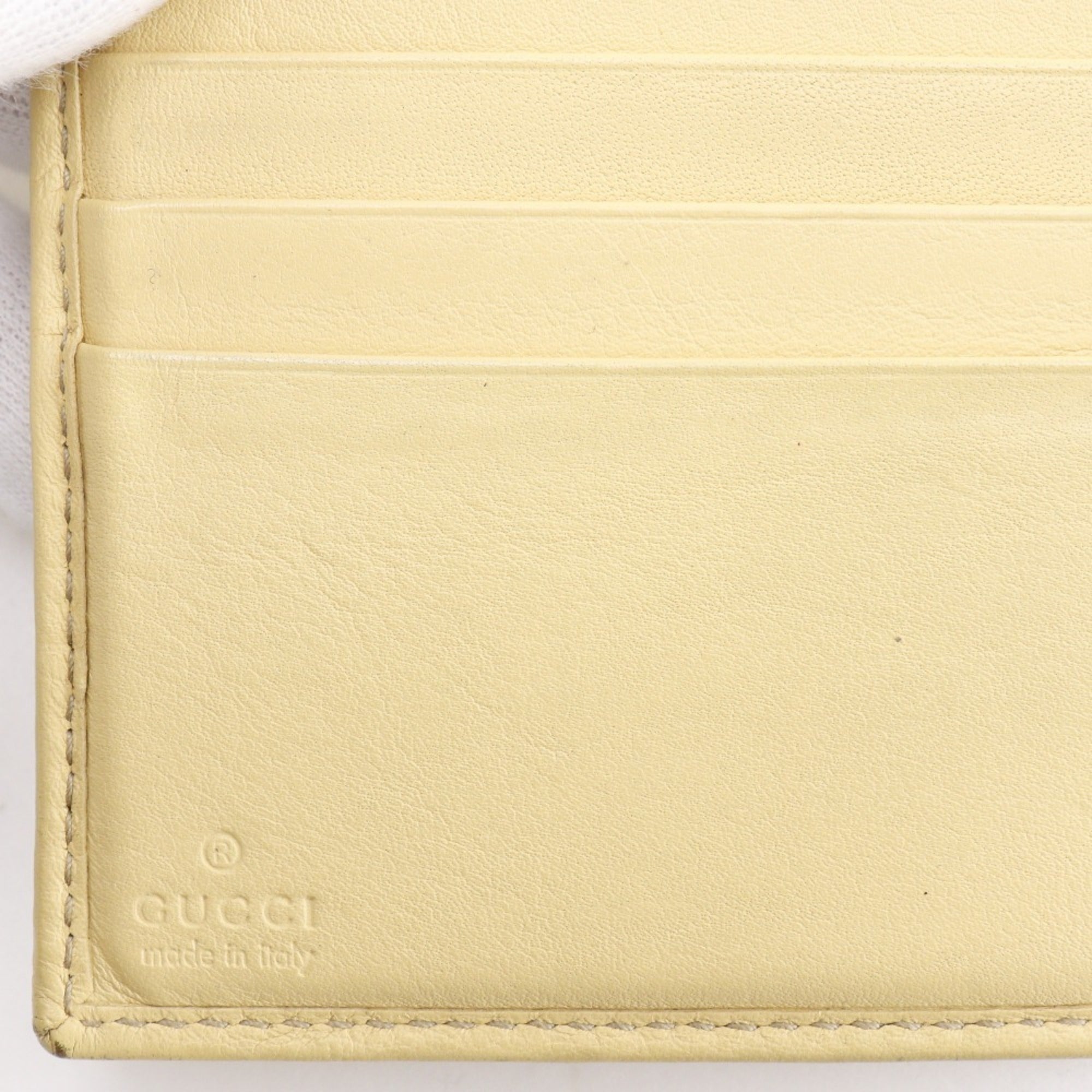 Gucci Beige Gg Canvas Wallet (Bi-Fold) (Pre-Owned)