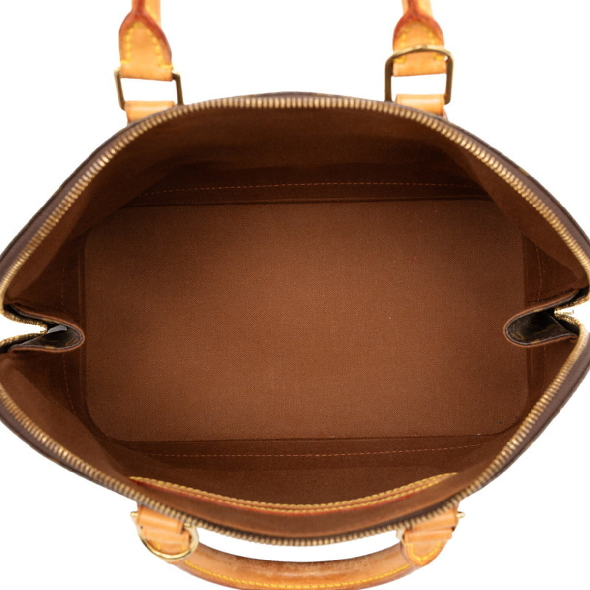 Louis Vuitton Brown Pvc Leather Handbag (Pre-Owned)