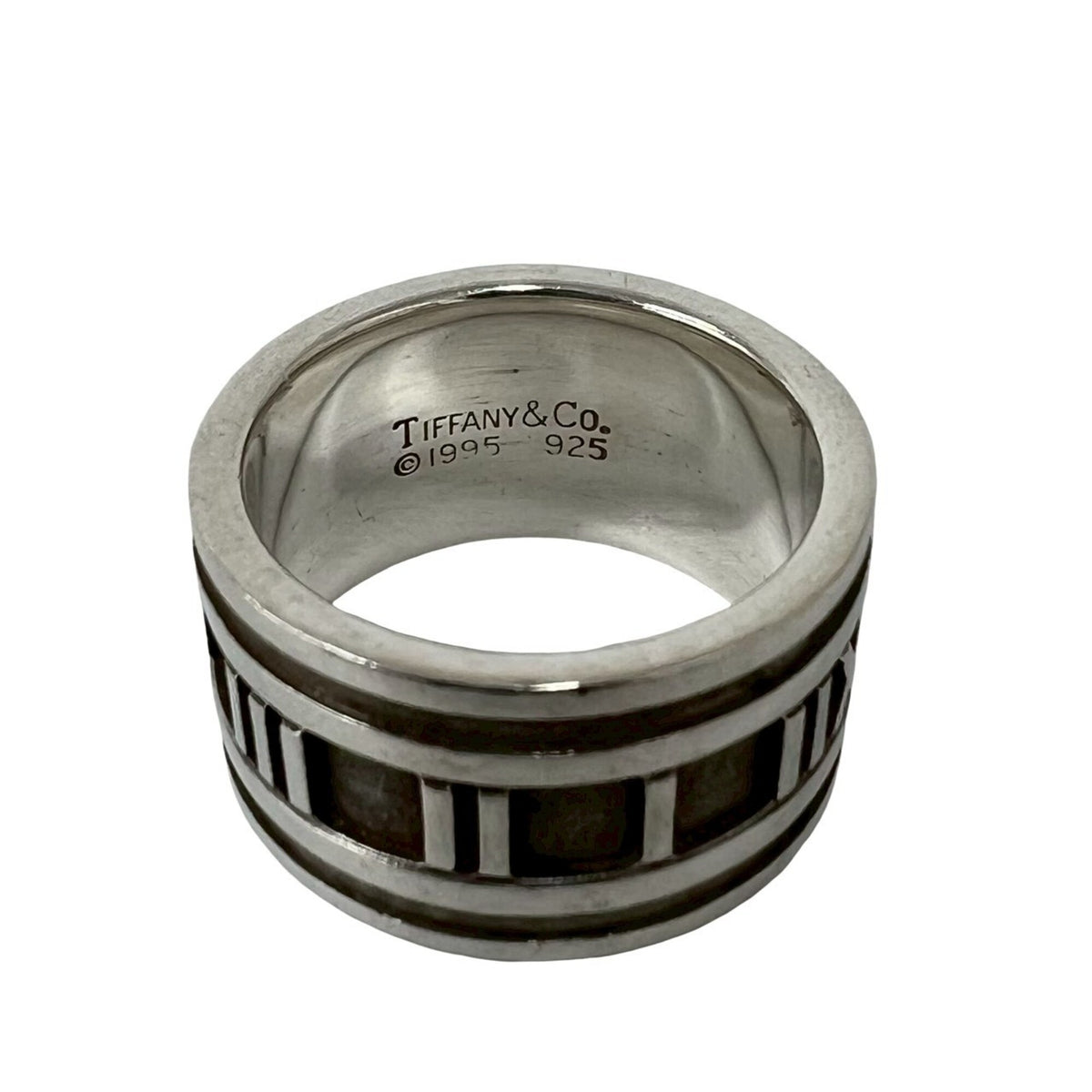 Tiffany Silver Silver 925 Band Ring (Pre-Owned)