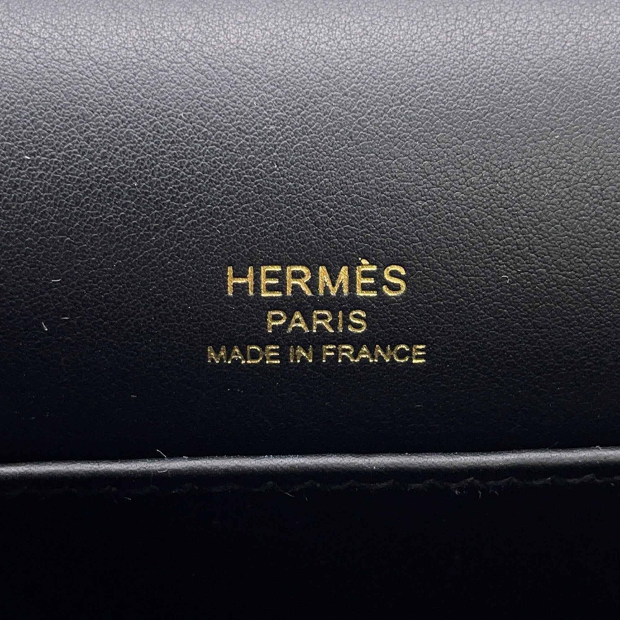 Hermes Black Chevre Myzore Leather Handbag Shoulder Bag (Pre-Owned)