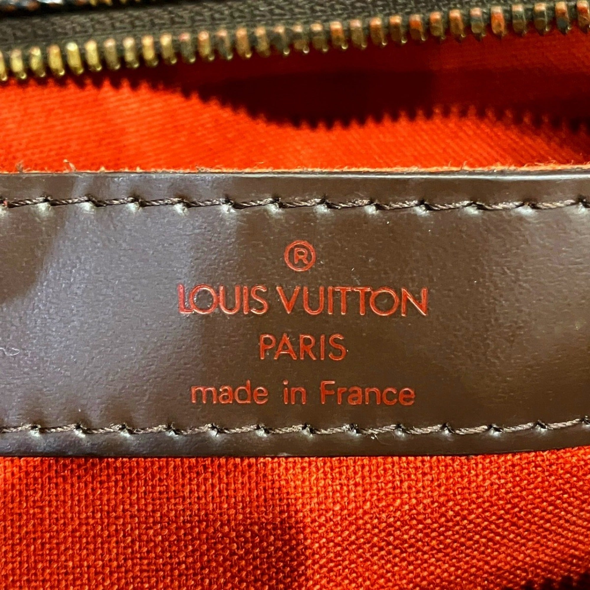 Louis Vuitton Brown Damier Canvas Galle Damier Canvas Shoulder Bag (Pre-Owned)