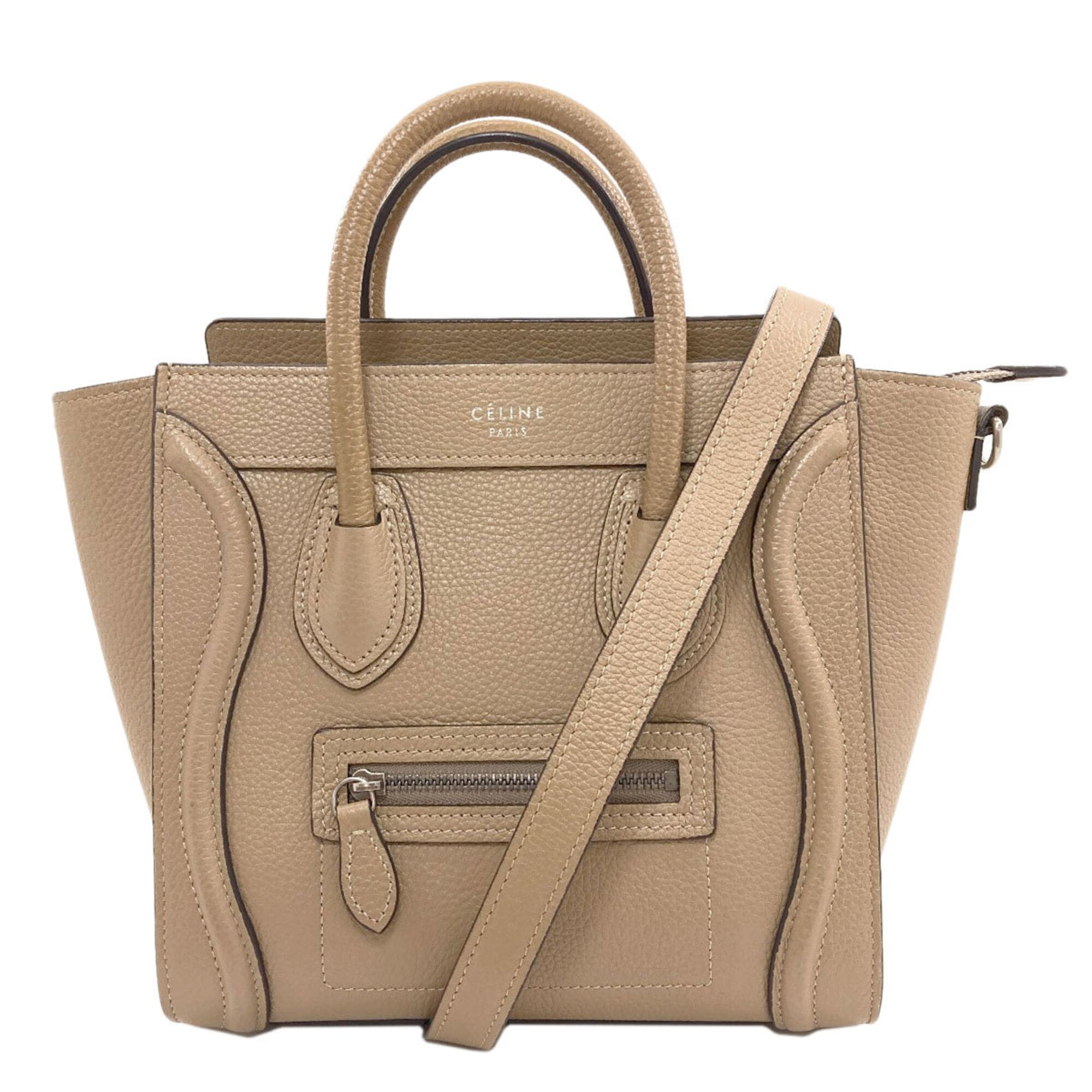 Celine Luggage Brown Leather Handbag (Pre-Owned)