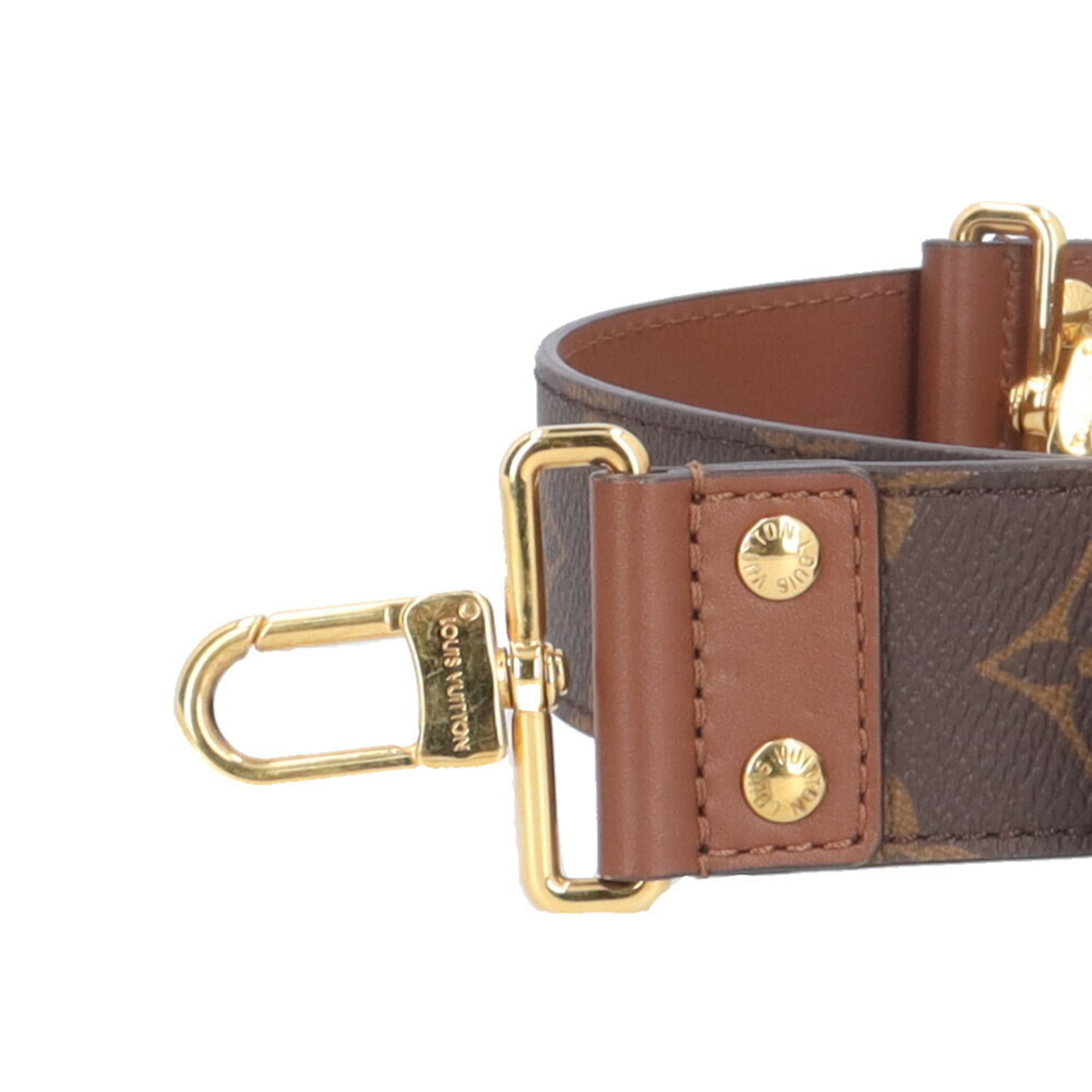 Louis Vuitton Brown Monogram Canvas Shoulder Bag (Pre-Owned)