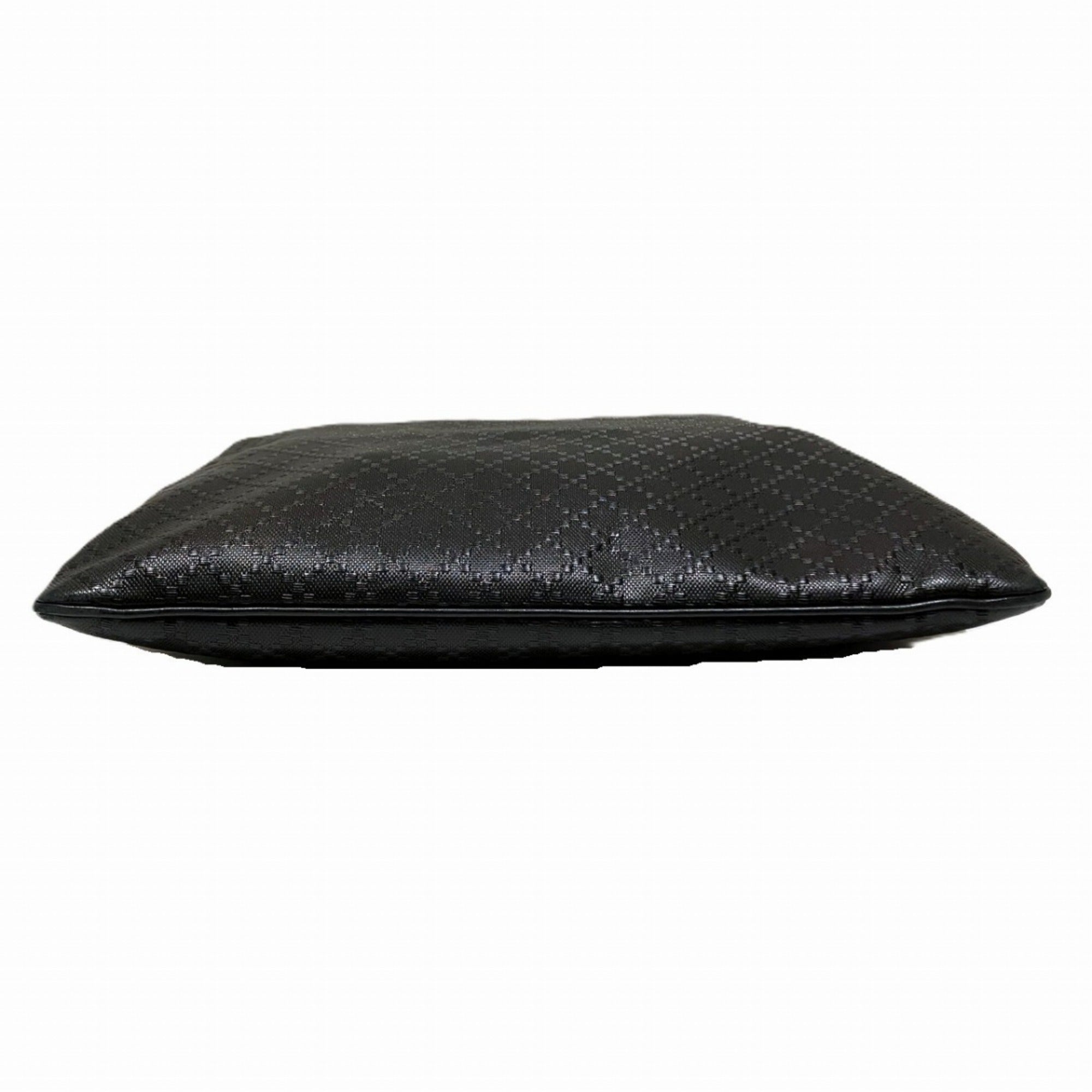 Gucci Black Gg Imprimé Shoulder Bag (Pre-Owned)