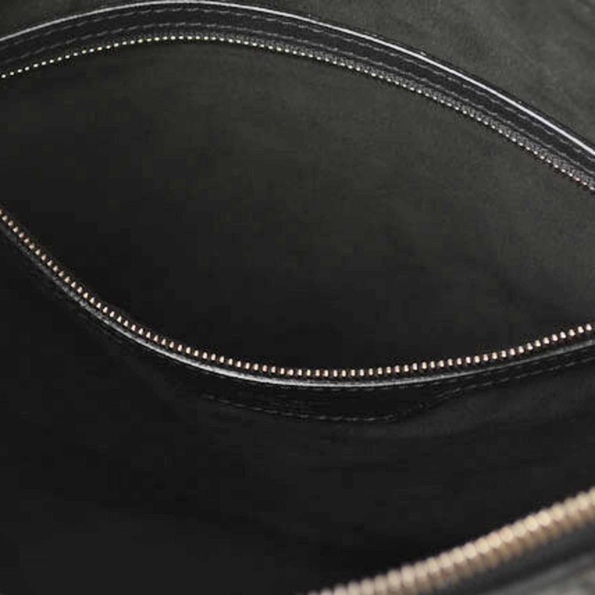 Louis Vuitton Monogram Antheia Black Silver Leather Handbag Shoulder Bag (Pre-Owned)