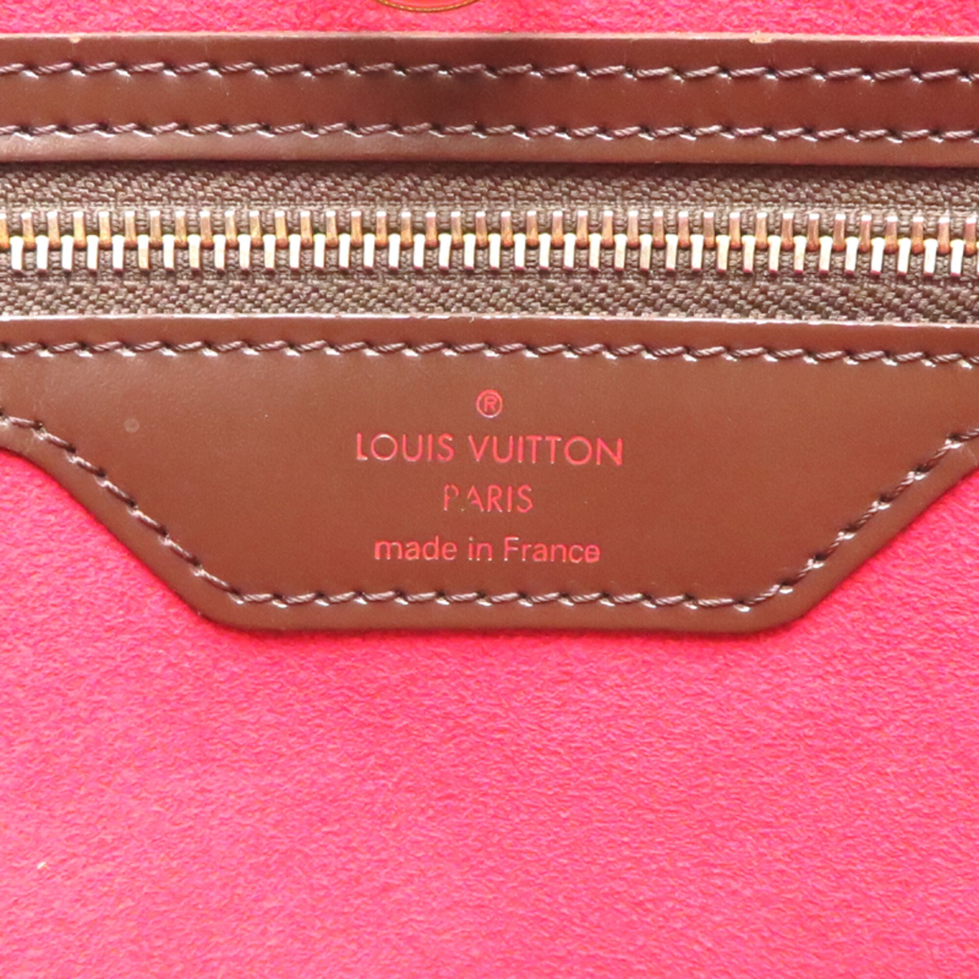 Louis Vuitton Brown Damier Canvas Tote Bag (Pre-Owned)