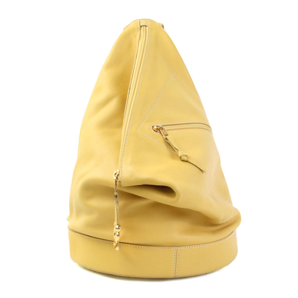 Loewe Yellow Leather Backpack (Pre-Owned)