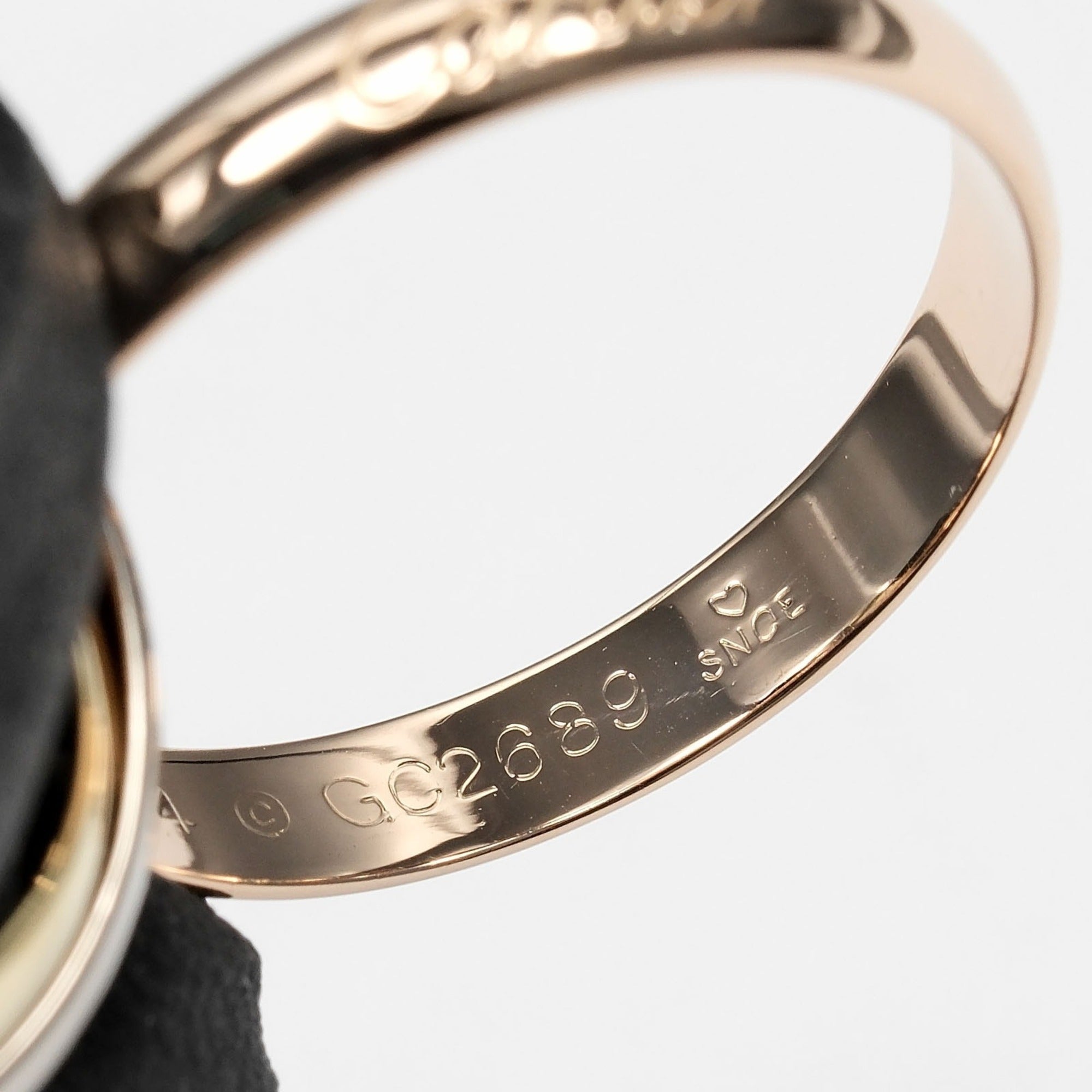 Cartier Pink Gold White Gold Yellow Gold Yellow Gold (18K) Pink Gold (18K) White Gold (18K) Band Ring (Pre-Owned)