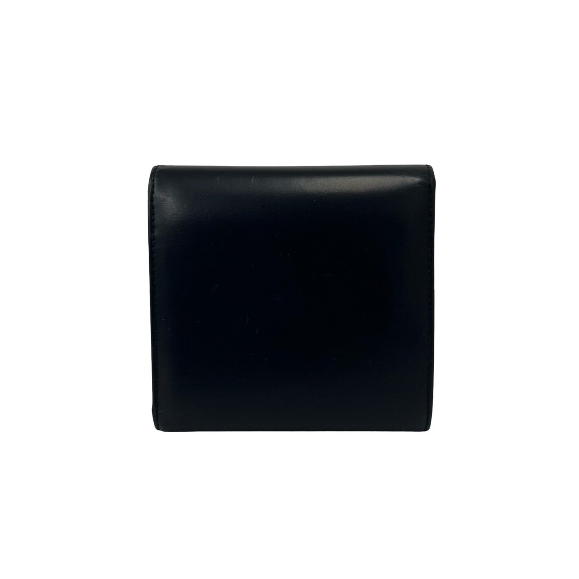 Cartier Black Leather Wallet (Tri-Fold) (Pre-Owned)