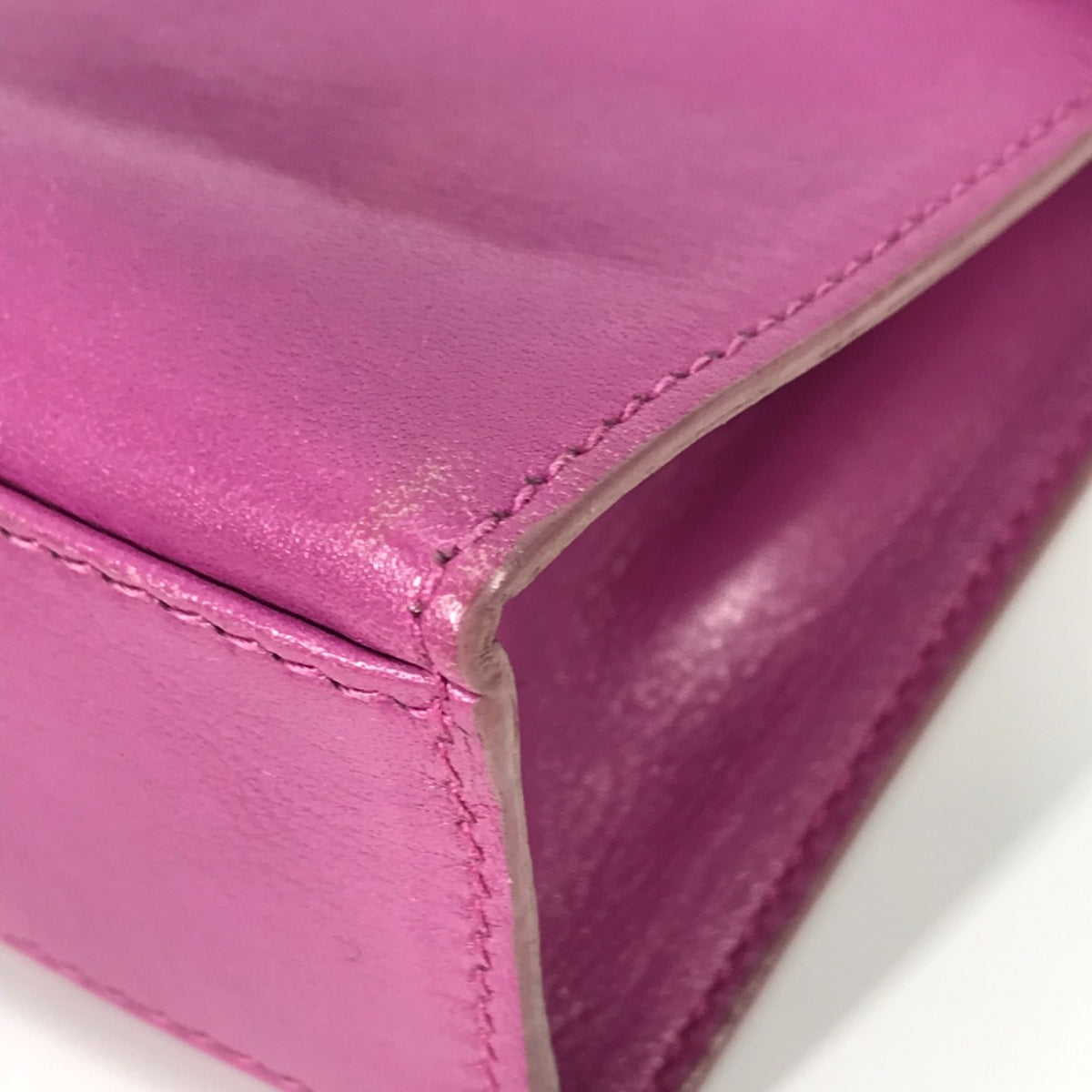Celine Purple Leather Handbag (Pre-Owned)