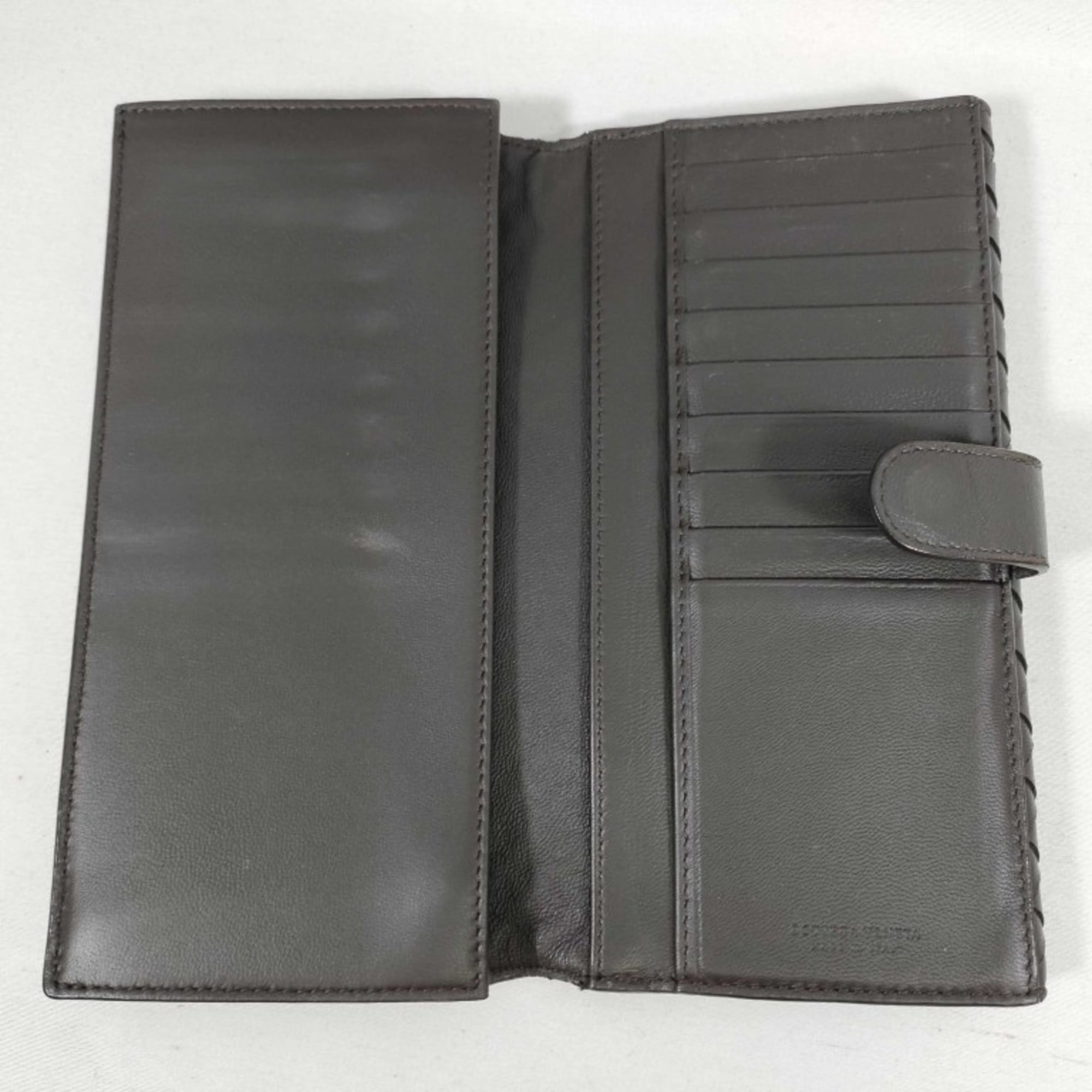 Bottega Veneta Brown Leather Coin Purse/Coin Case (Pre-Owned)