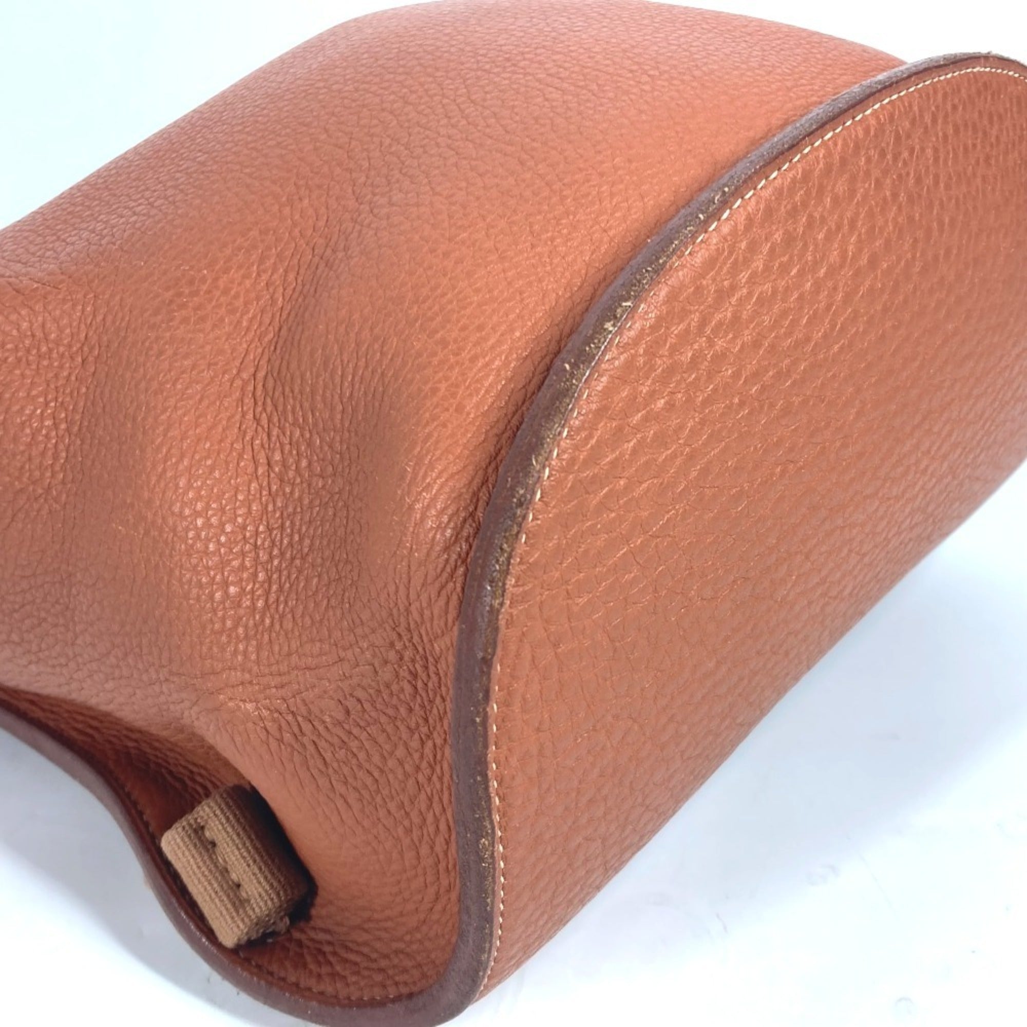 Hermes Brown Leather Backpack (Pre-Owned)