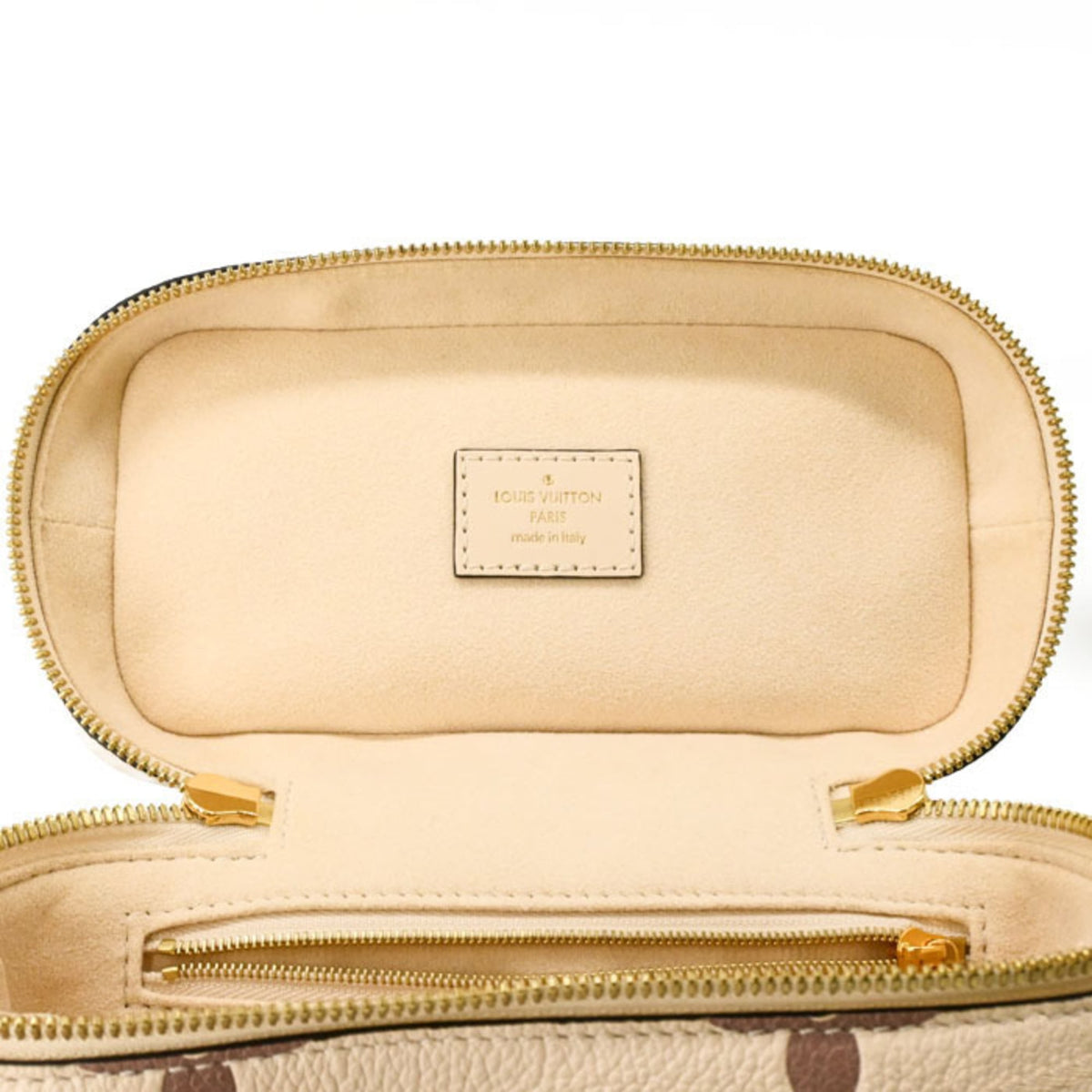 Louis Vuitton Beige Monogram Empreinte Handbag (Pre-Owned)