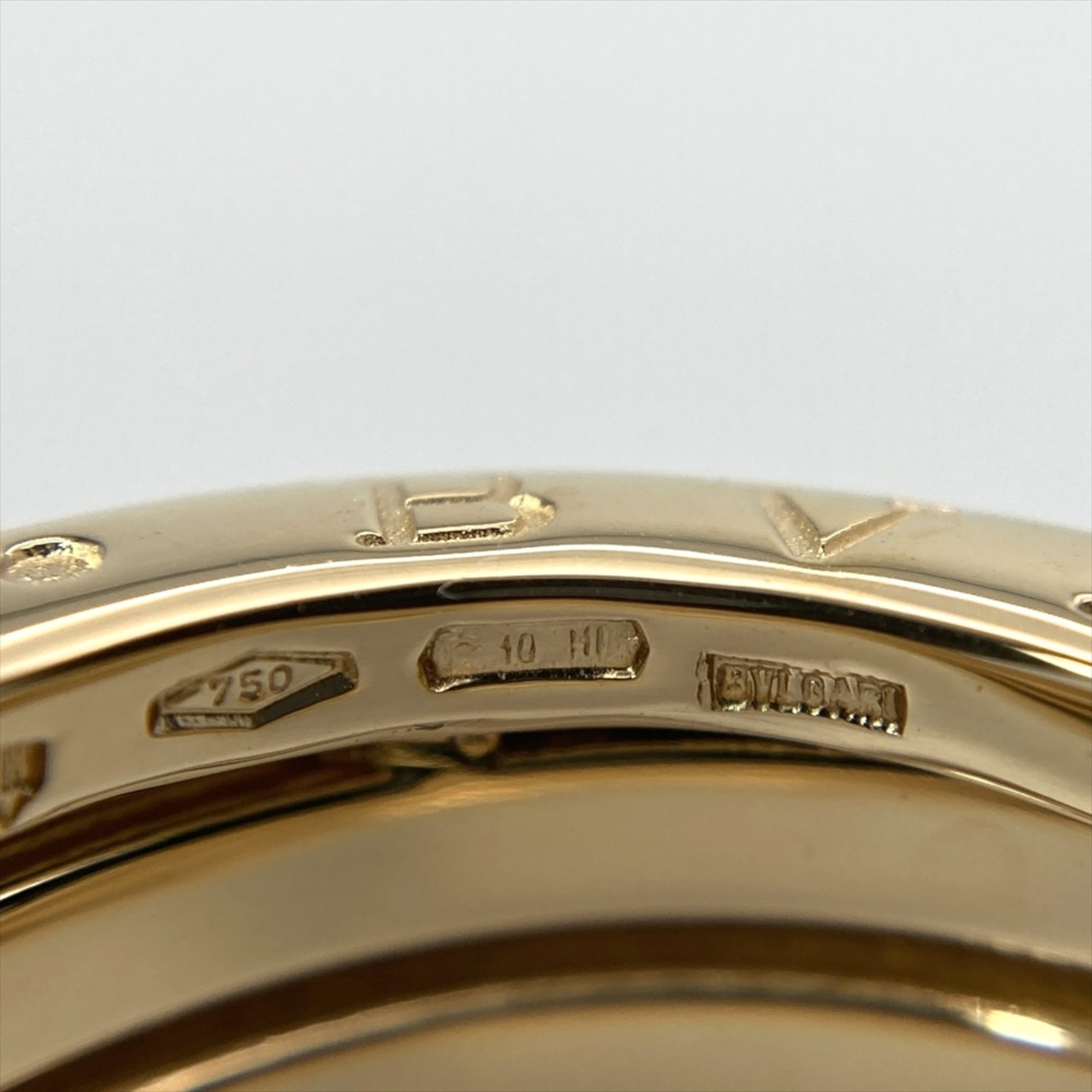 Bvlgari Yellow Gold Yellow Gold (18K) Band Ring (Pre-Owned)
