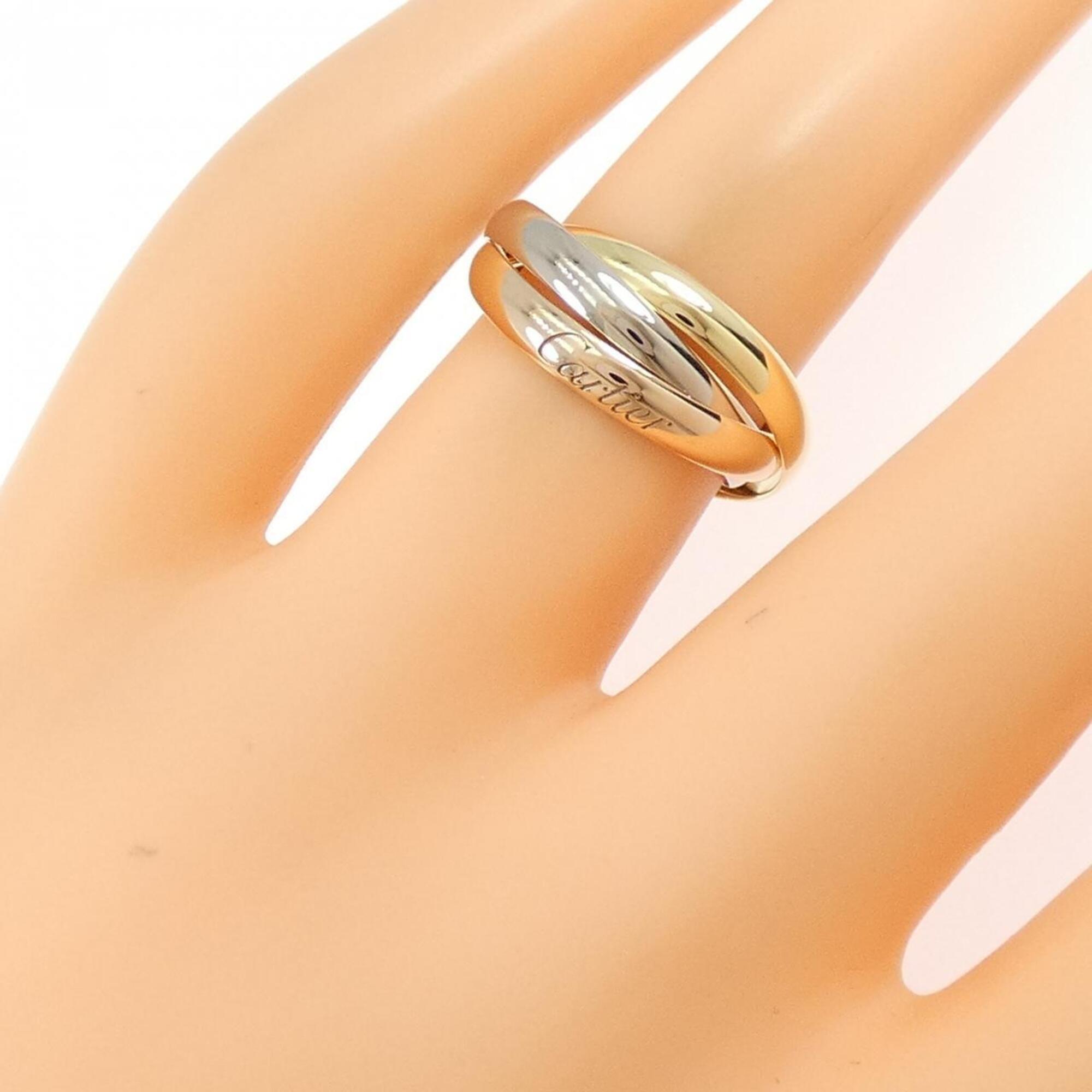 Cartier Yellow Gold (18K) Pink Gold (18K) White Gold (18K) Band Ring (Pre-Owned)