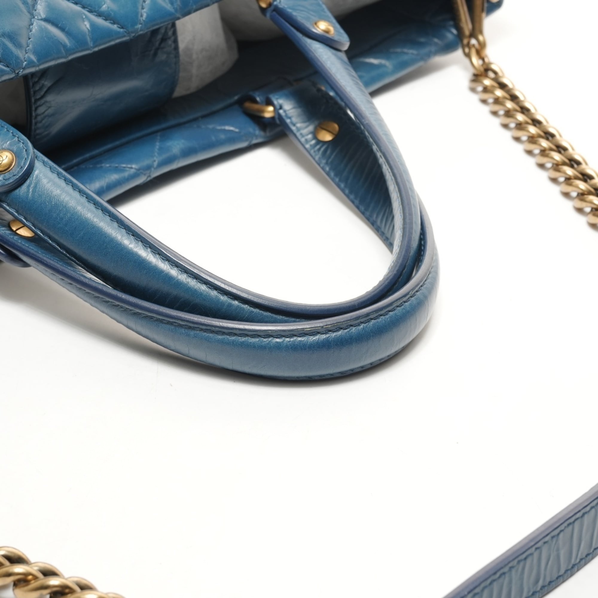 Chanel Blue Handbag (Pre-Owned)