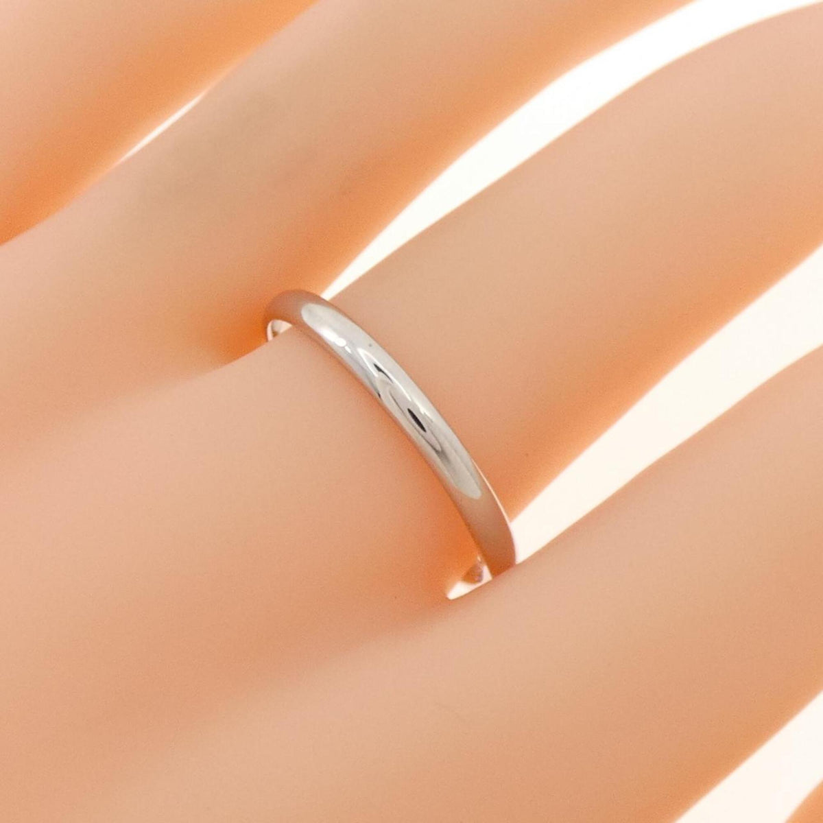 Cartier Platinum 950 Band Ring (Pre-Owned)