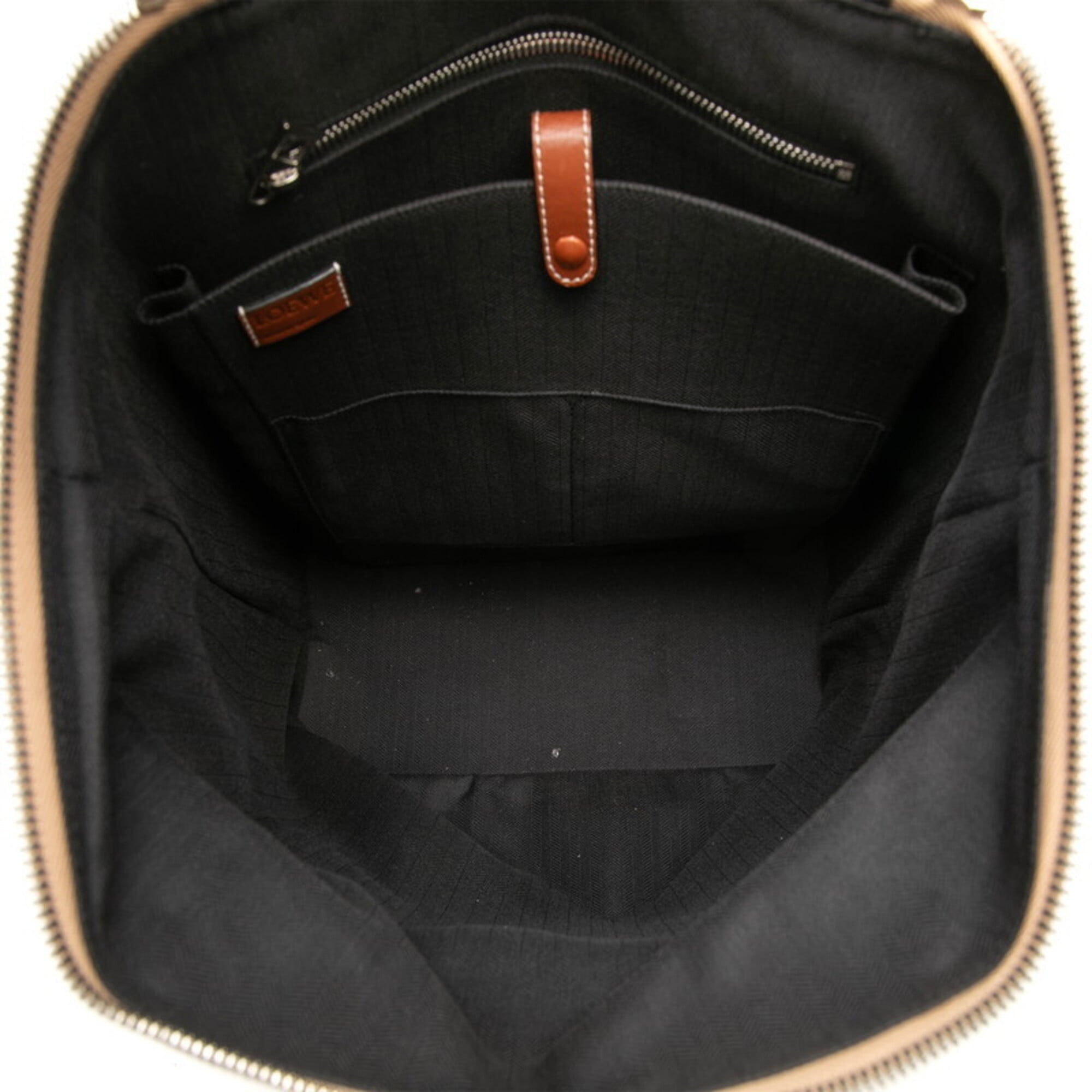 Loewe Brown Multi-Color Leather Backpack (Pre-Owned)