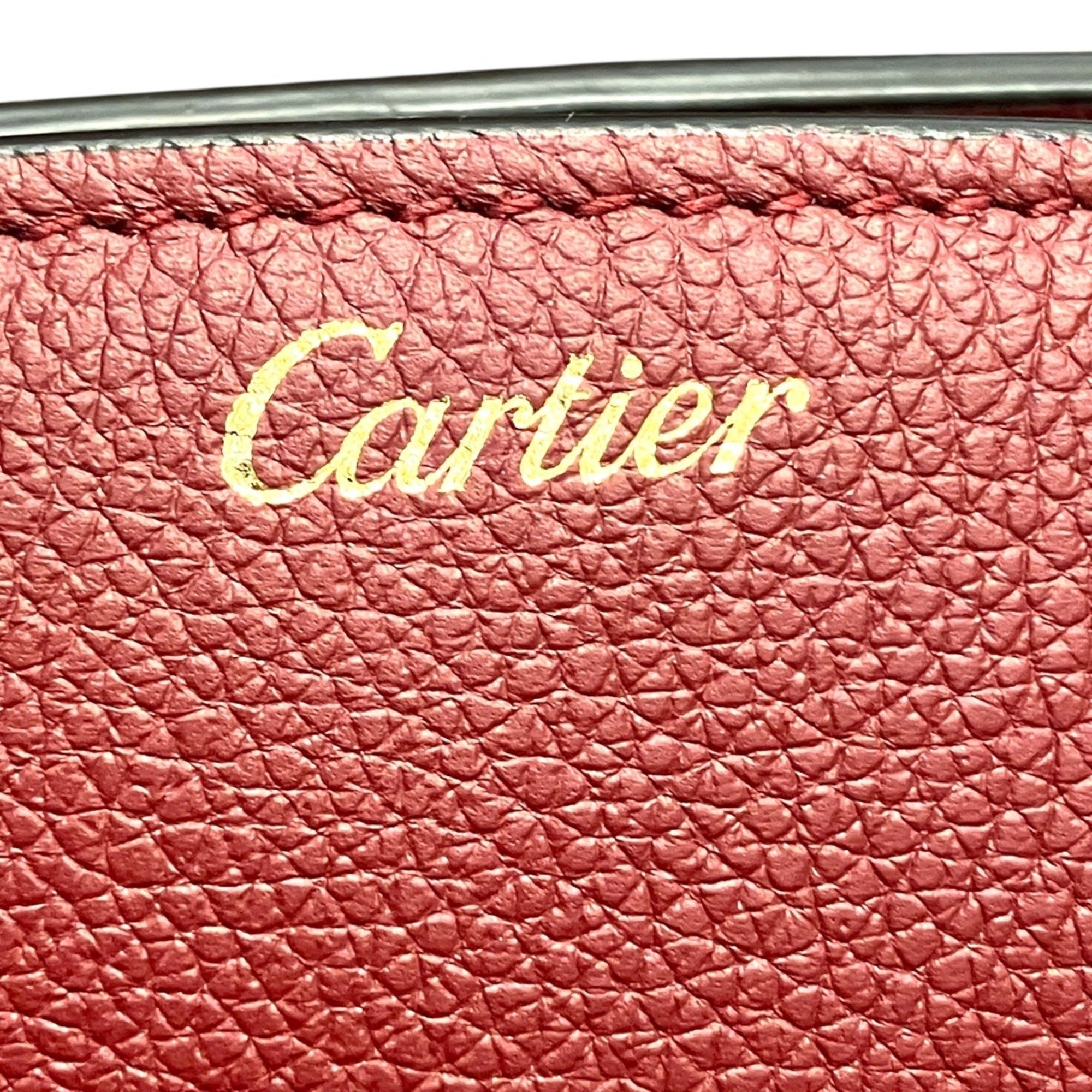 Cartier Leather Handbag (Pre-Owned)