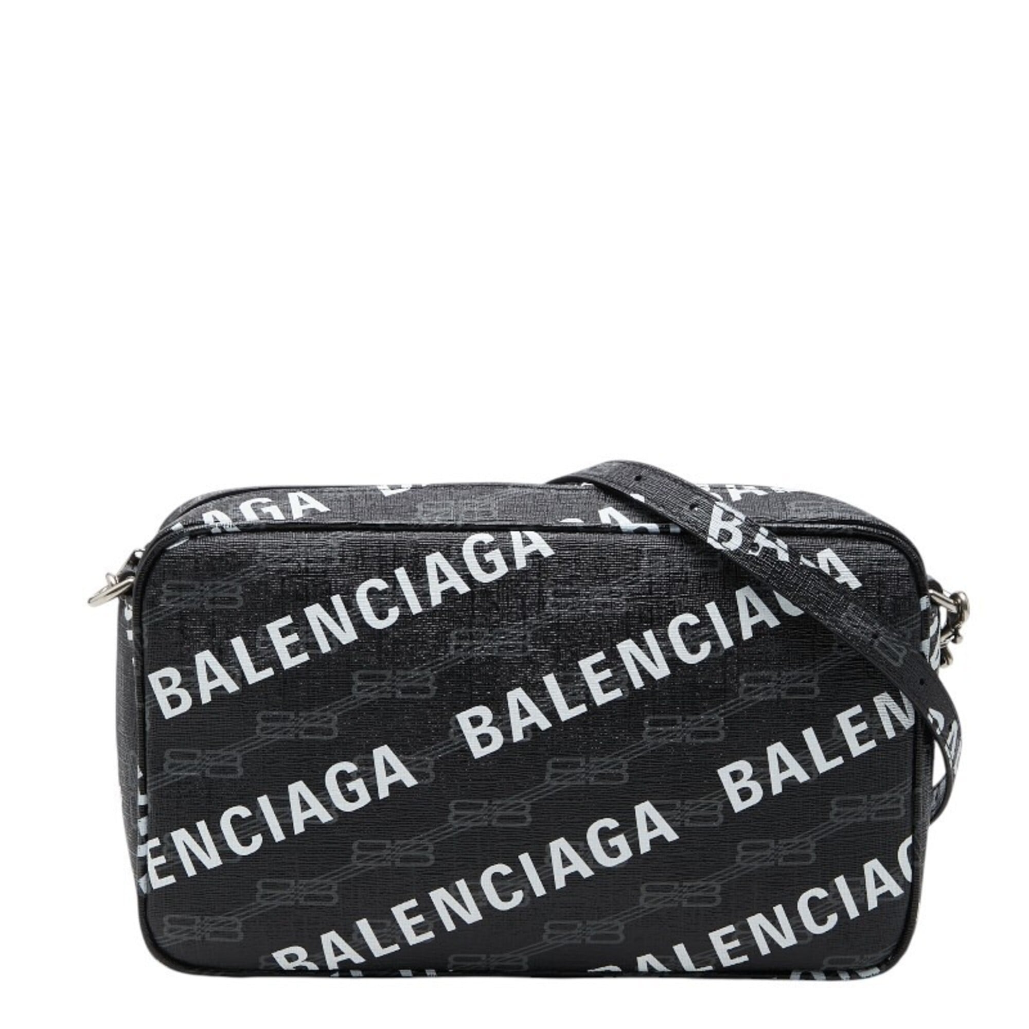 Balenciaga Black Pvc Shoulder Bag (Pre-Owned)