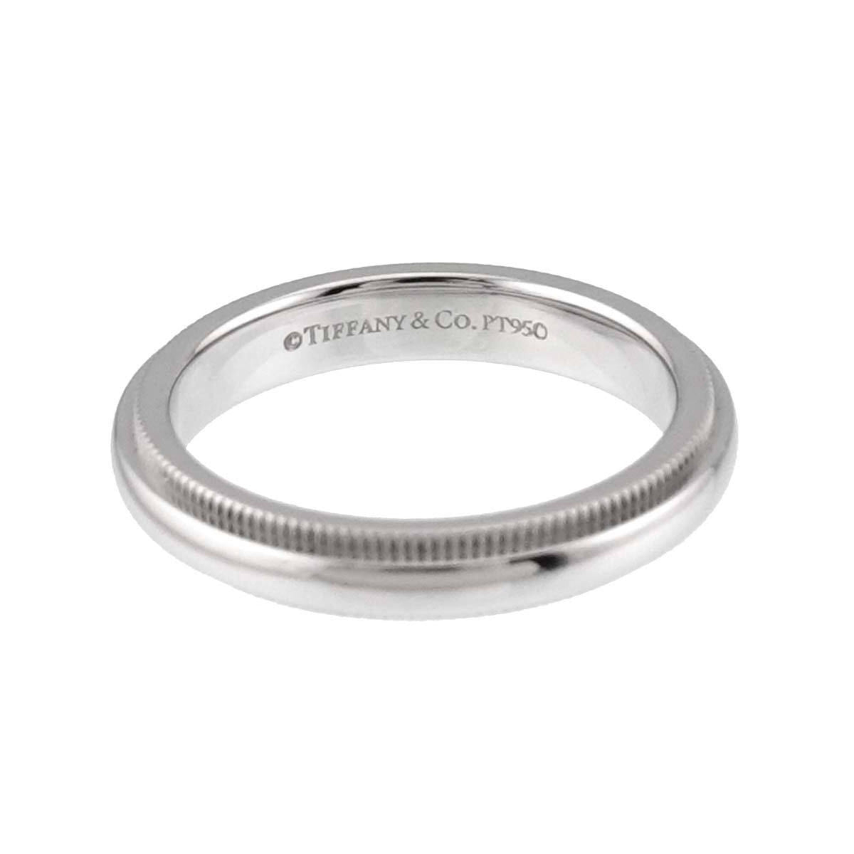 Tiffany Platinum 950 Band Ring (Pre-Owned)