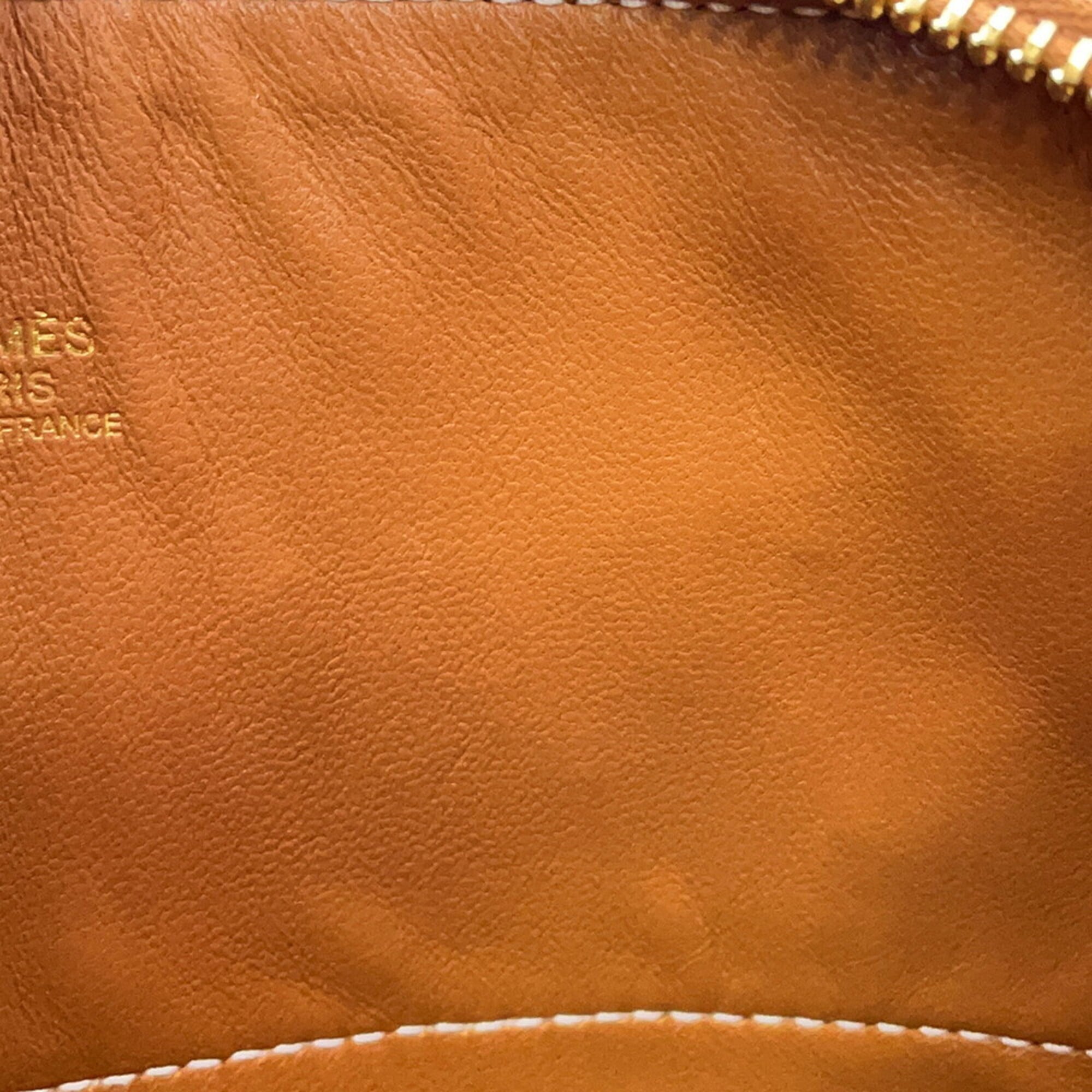 Hermes Bolide Gold Epsom Leather Handbag Shoulder Bag (Pre-Owned)