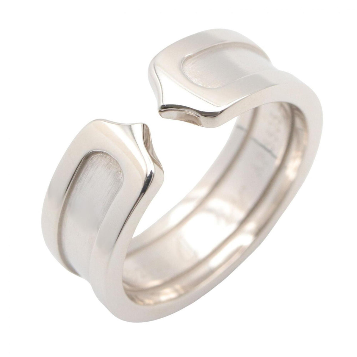 Cartier Silver White Gold (18K) Band Ring (Pre-Owned)