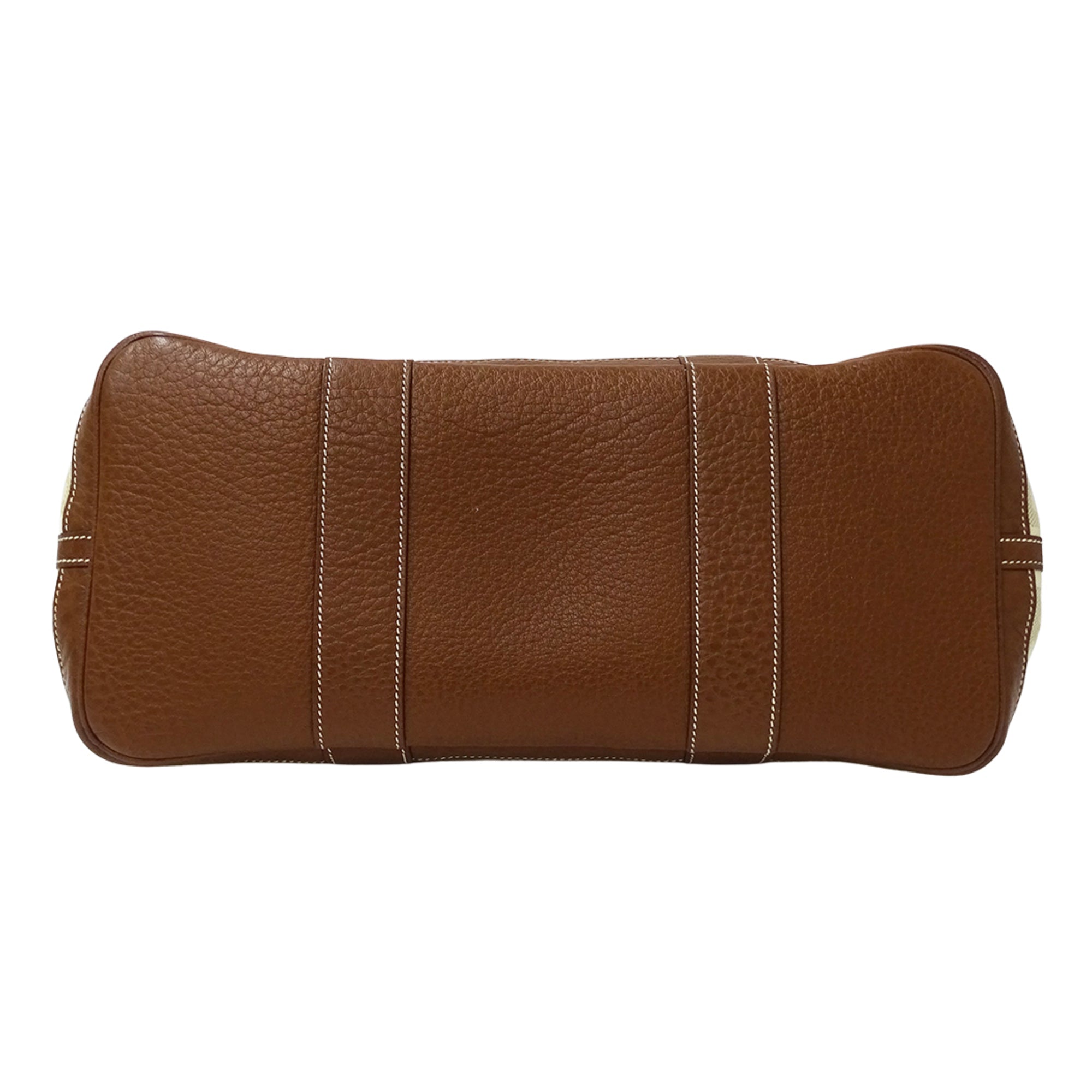 Hermes Brown Handbag Tote Bag (Pre-Owned)