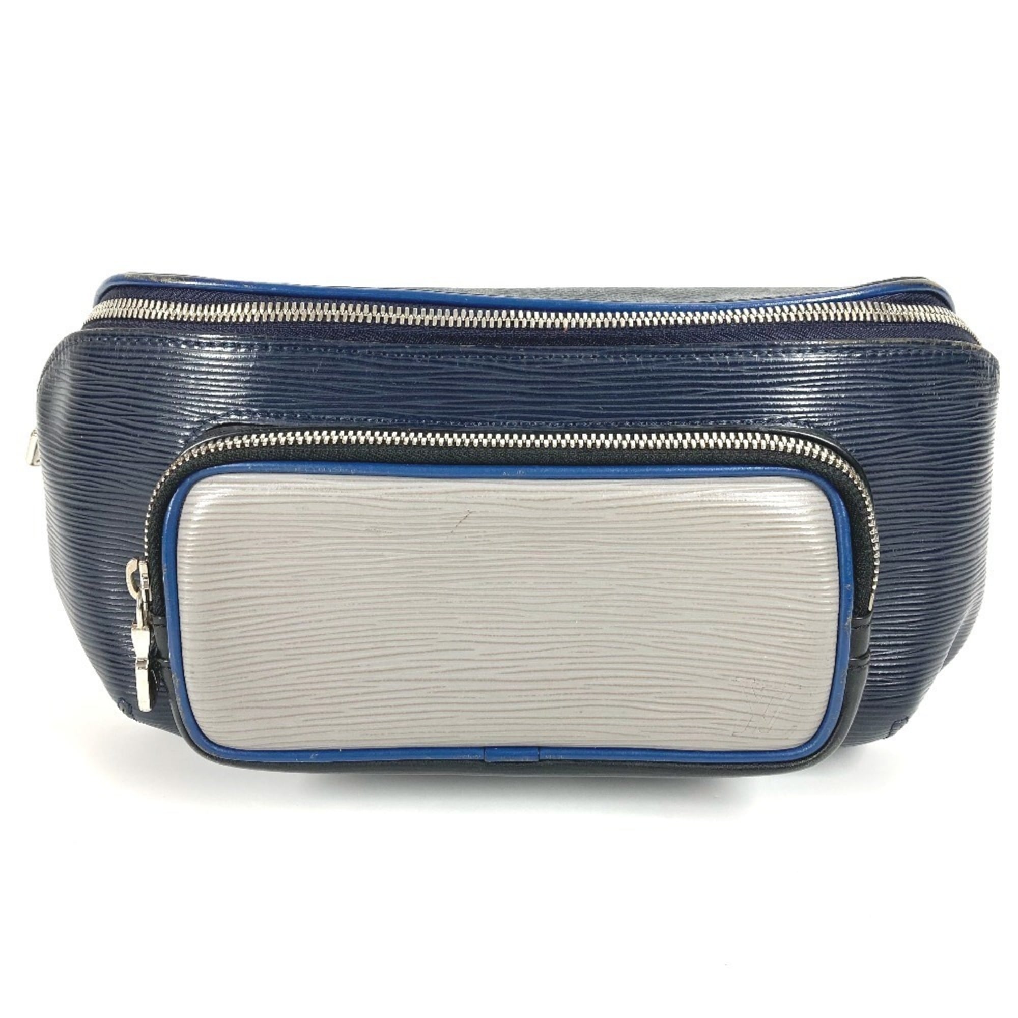 Louis Vuitton Gray Navy Damier Graphite Fanny Pack (Pre-Owned)