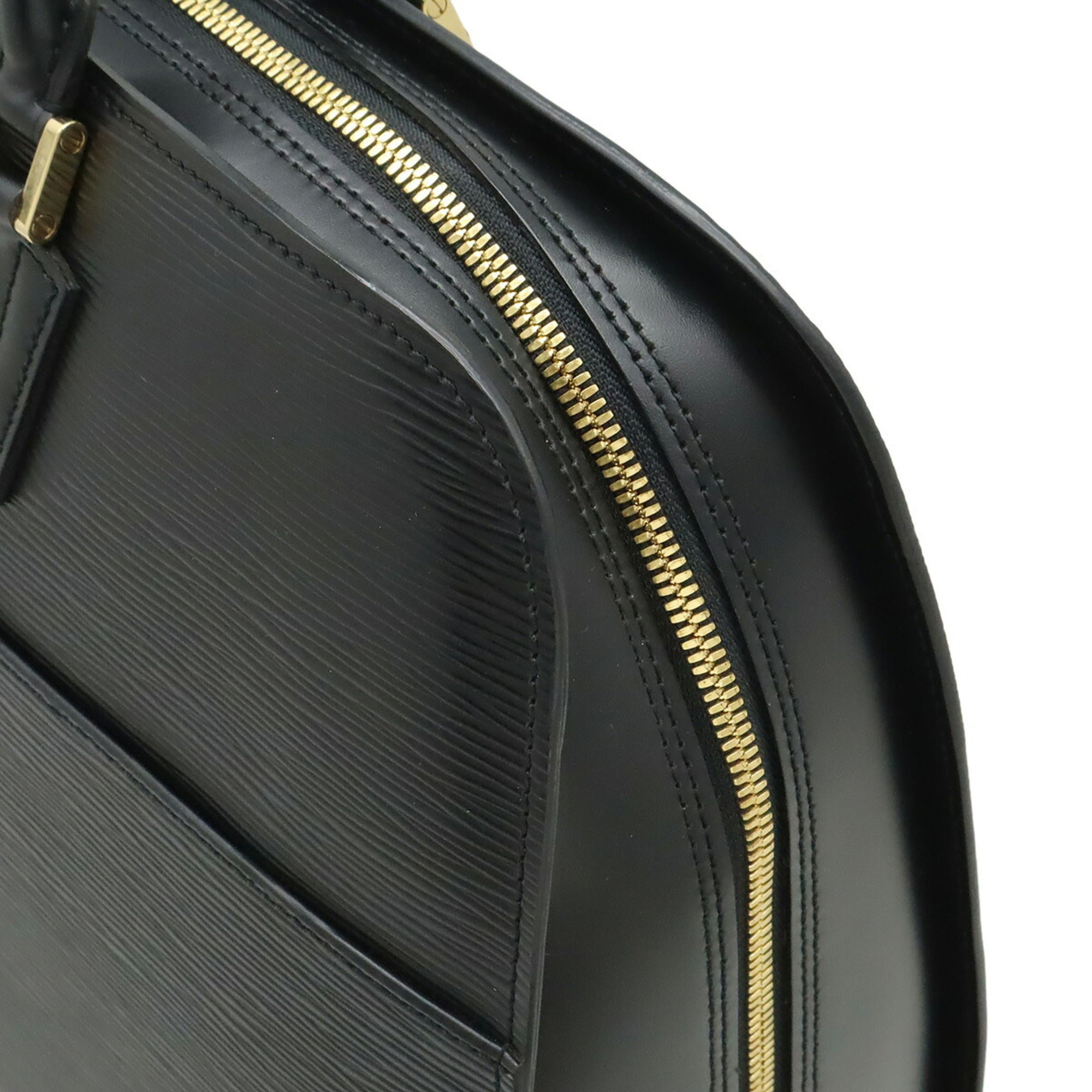 Louis Vuitton Black Noir Epi Leather Handbag (Pre-Owned)