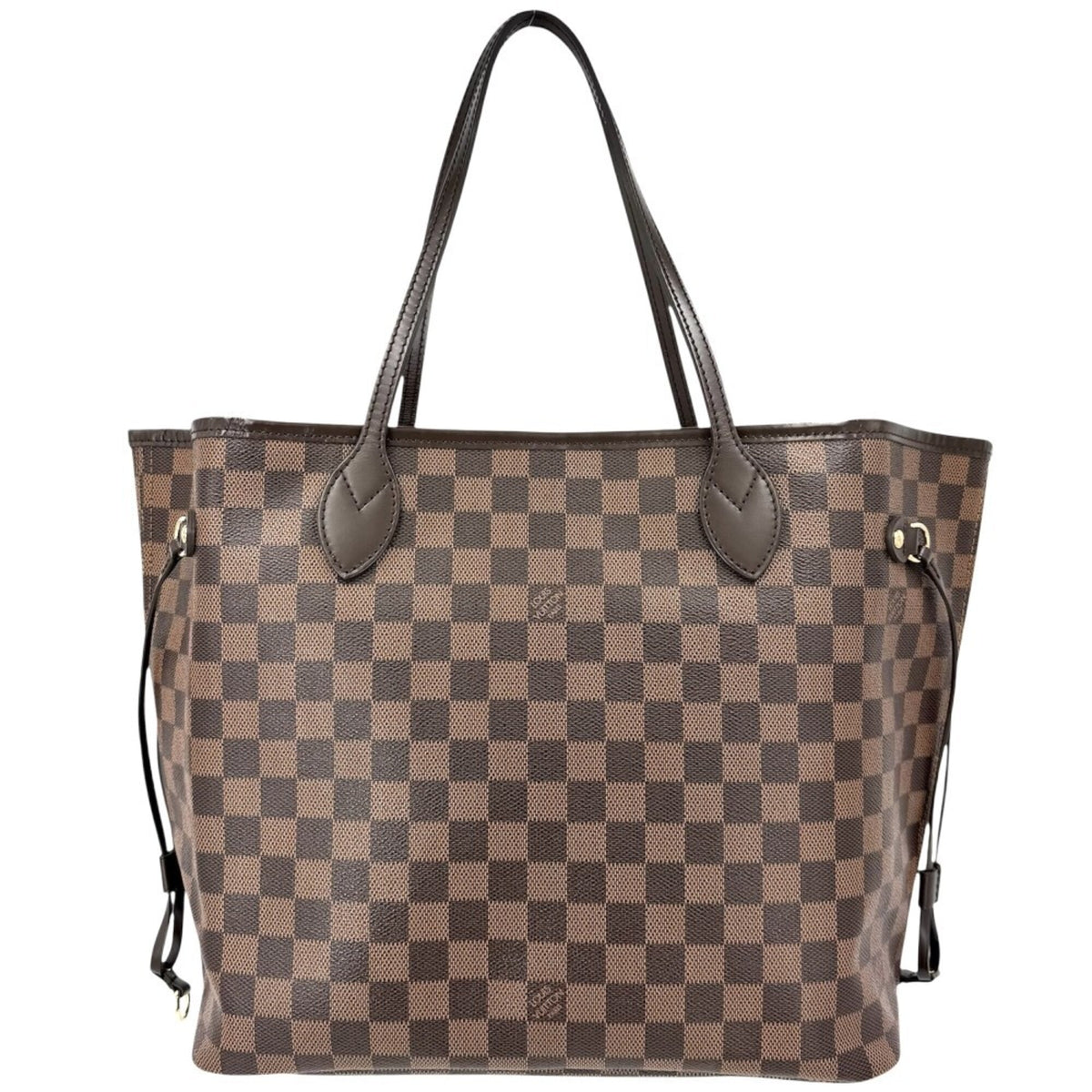 Louis Vuitton Brown Damier Canvas Handbag Pouch Tote Bag (Pre-Owned)