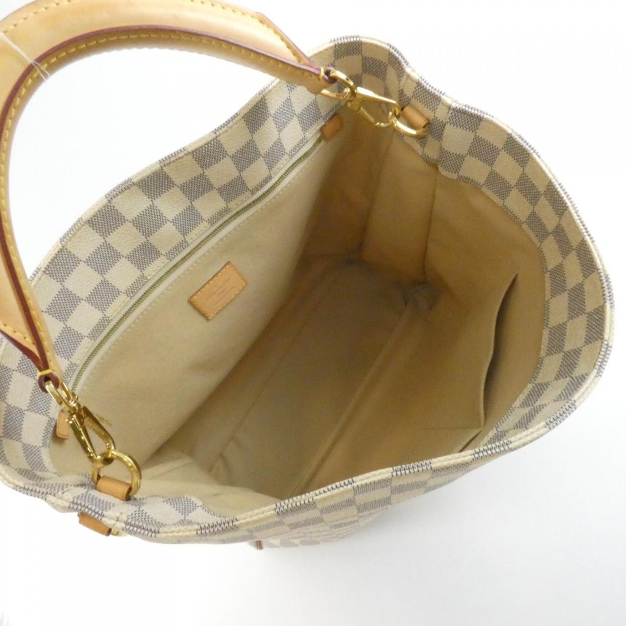 Louis Vuitton Azur Coated Canvas Shoulder Bag (Pre-Owned)