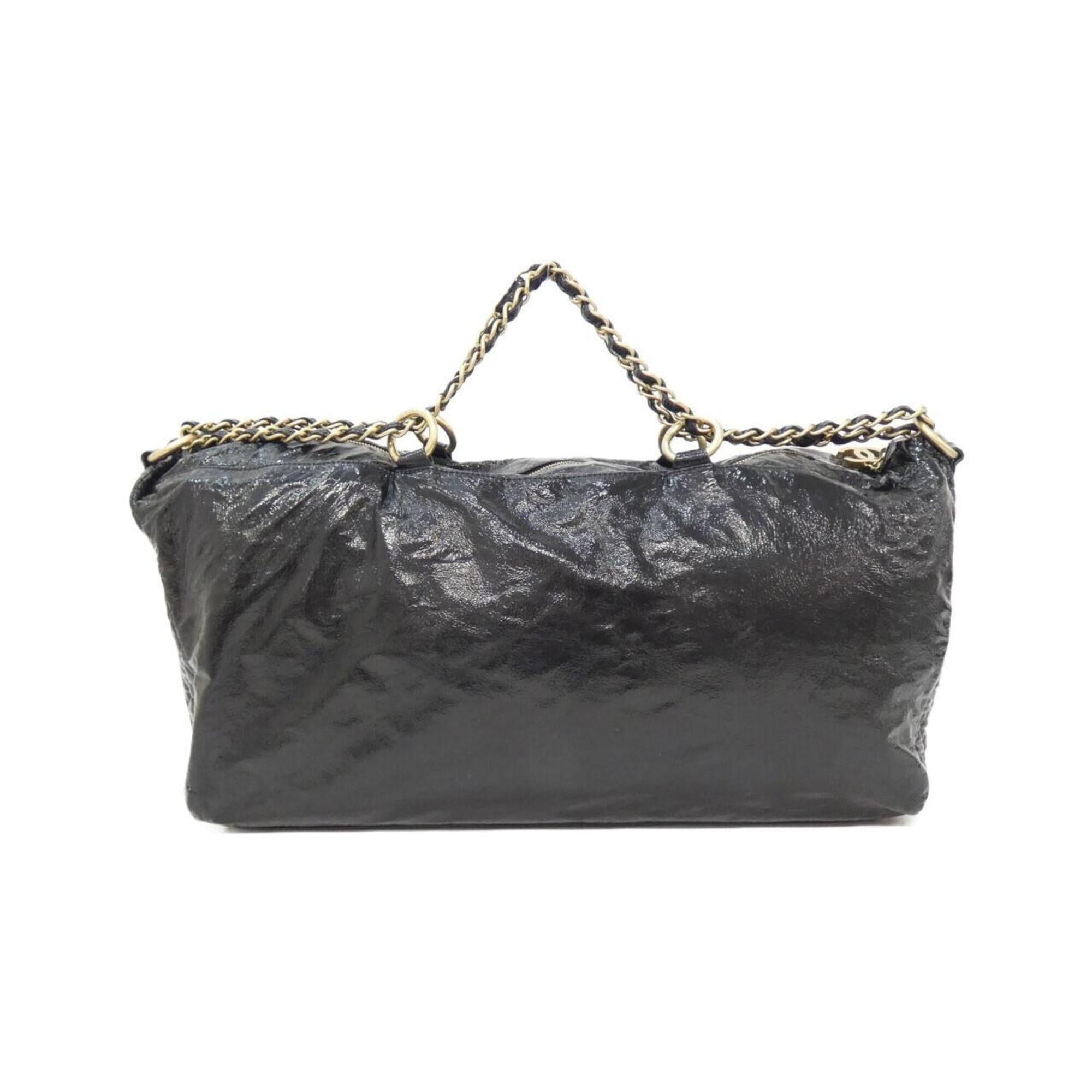 Chanel Black Pvc Shoulder Bag (Pre-Owned)