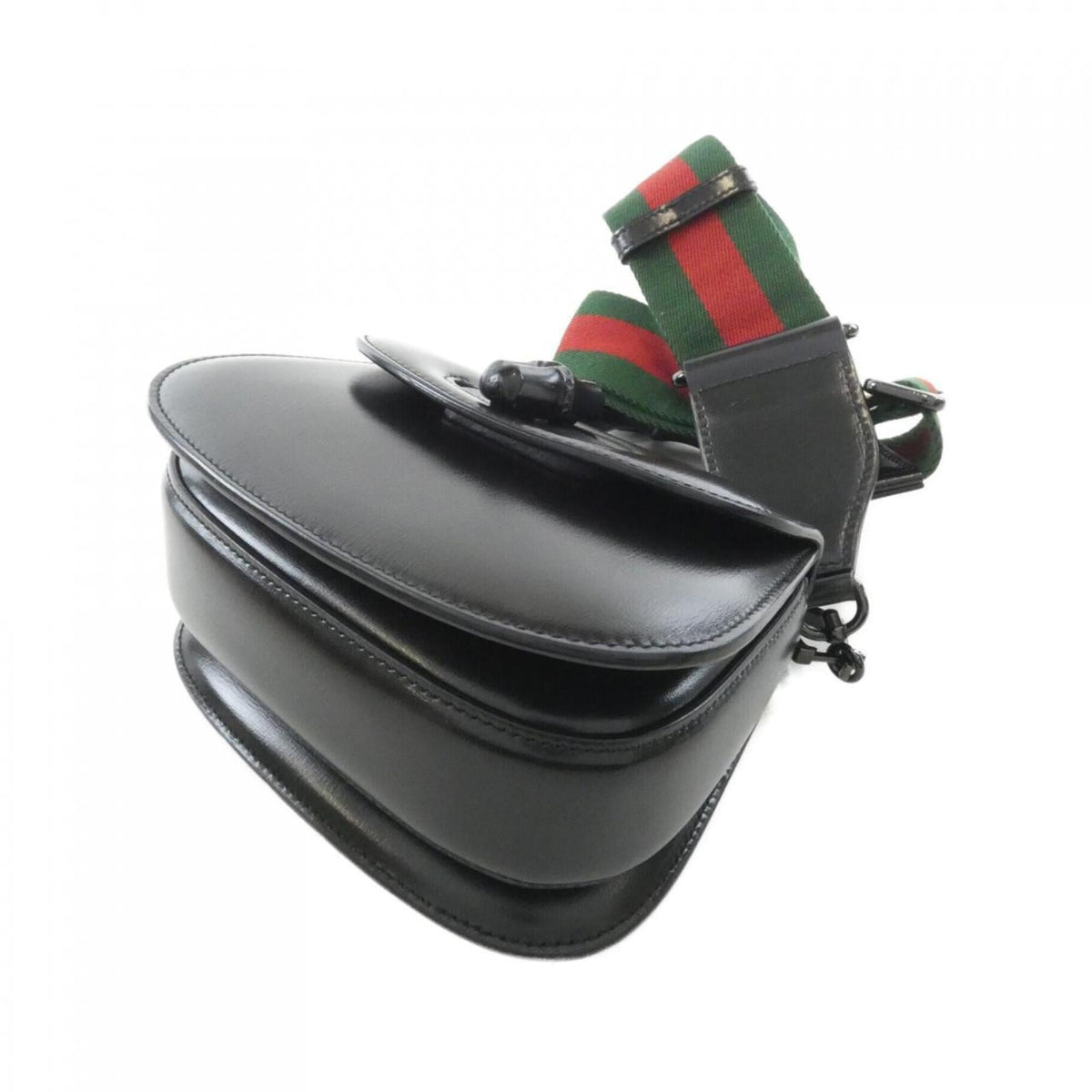 Gucci Black Leather Handbag (Pre-Owned)
